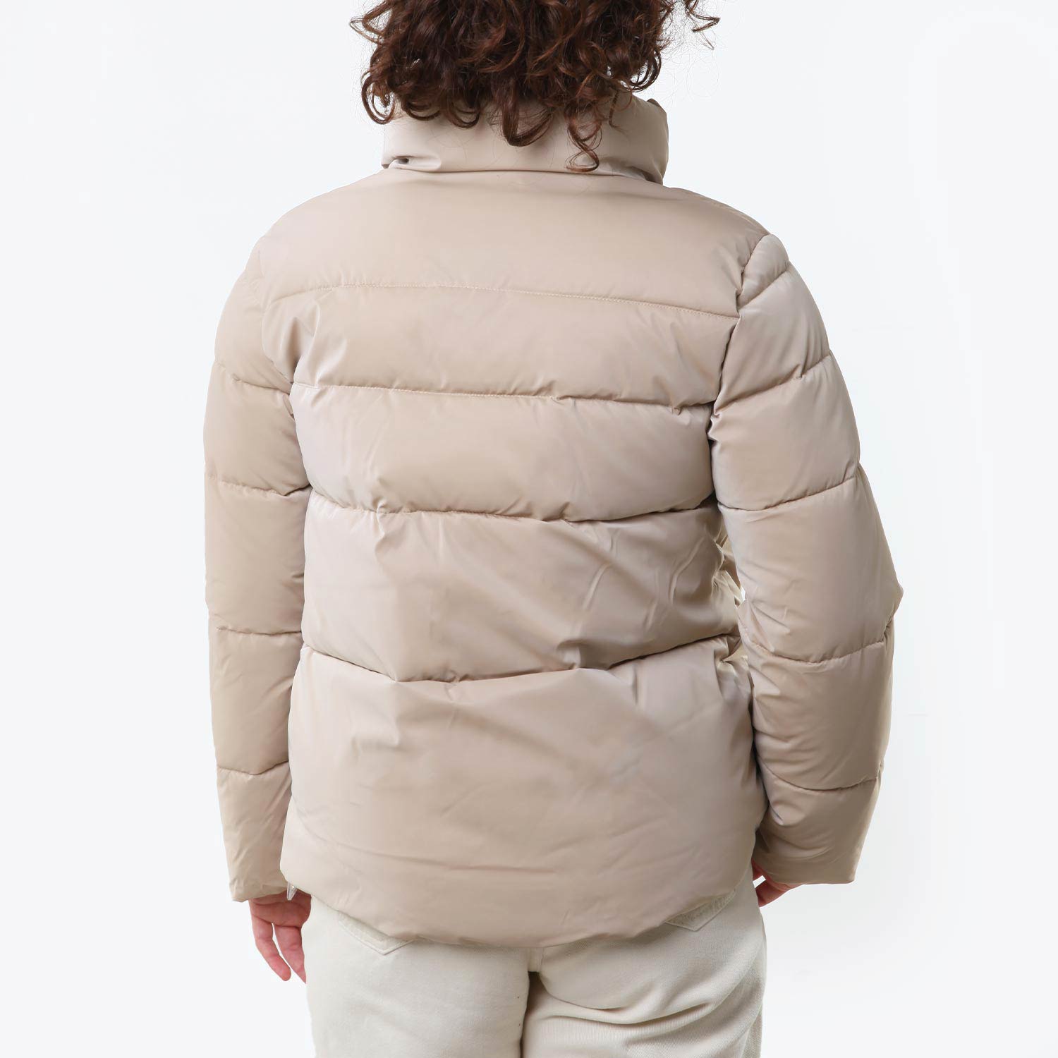 Giubbotto K Crepe Vet beige Bambina e Ragazza - annameglio.com abbigliamento moda