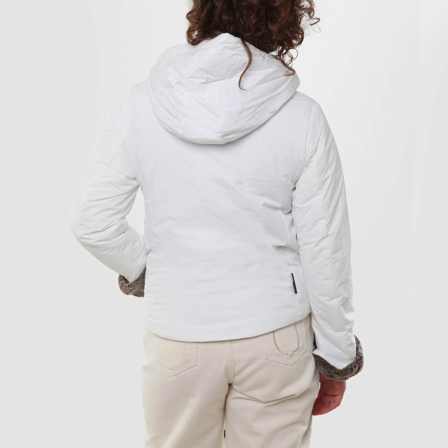 Giubbotto K Roberta Fur bianco Bambina e Ragazza - annameglio.com abbigliamento moda