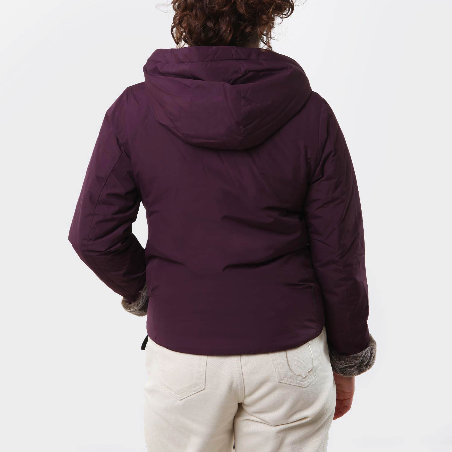 Giubbotto K Roberta Fur viola Bambina e Ragazza - annameglio.com abbigliamento moda