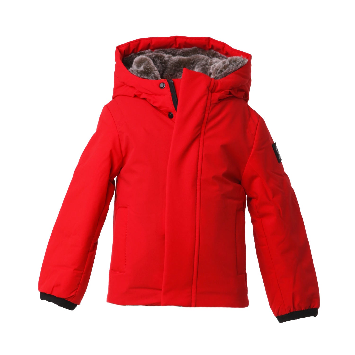 Giubbotto K Montebianco Fur rosso Bimbo e Bimba - annameglio.com abbigliamento moda