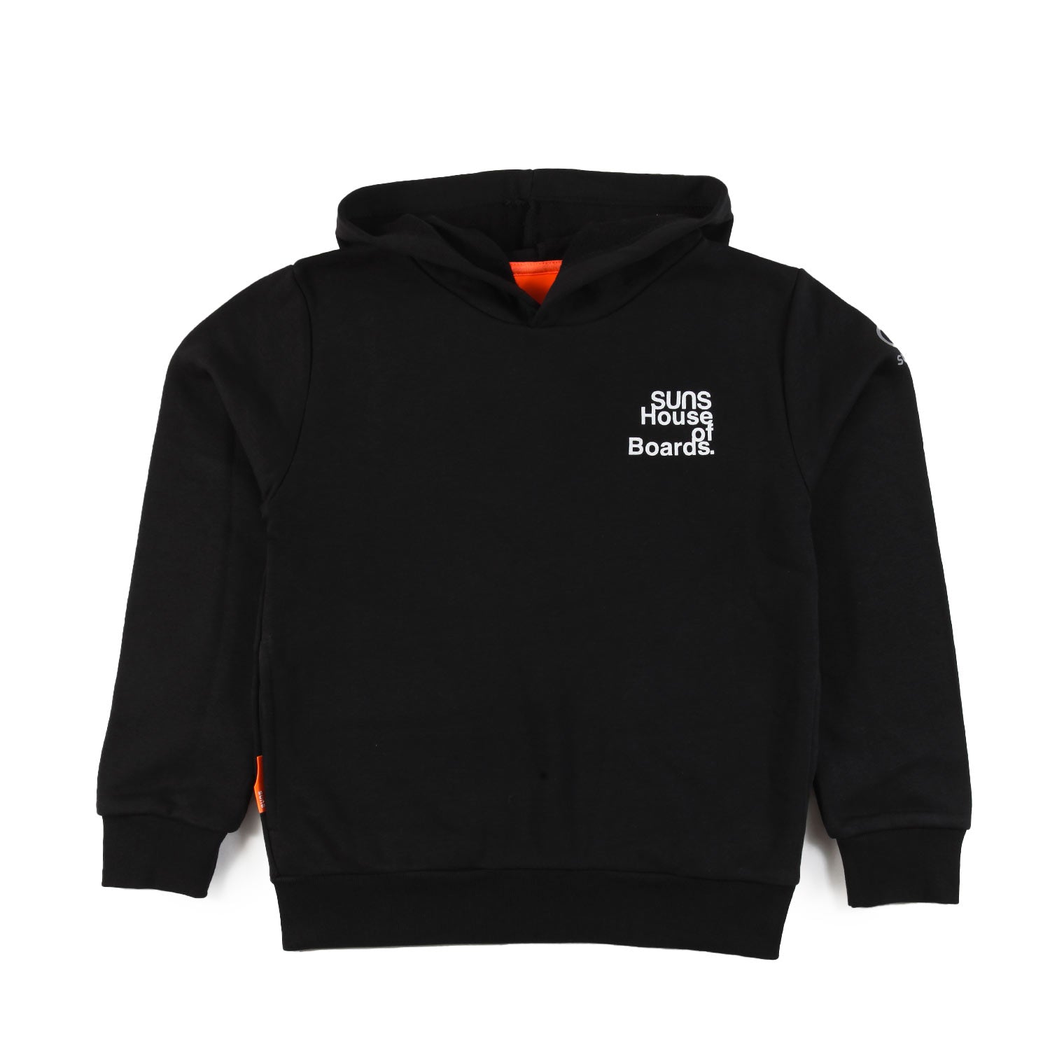 Felpa K Claudio Print 8 nera con cappuccio - annameglio.com abbigliamento moda