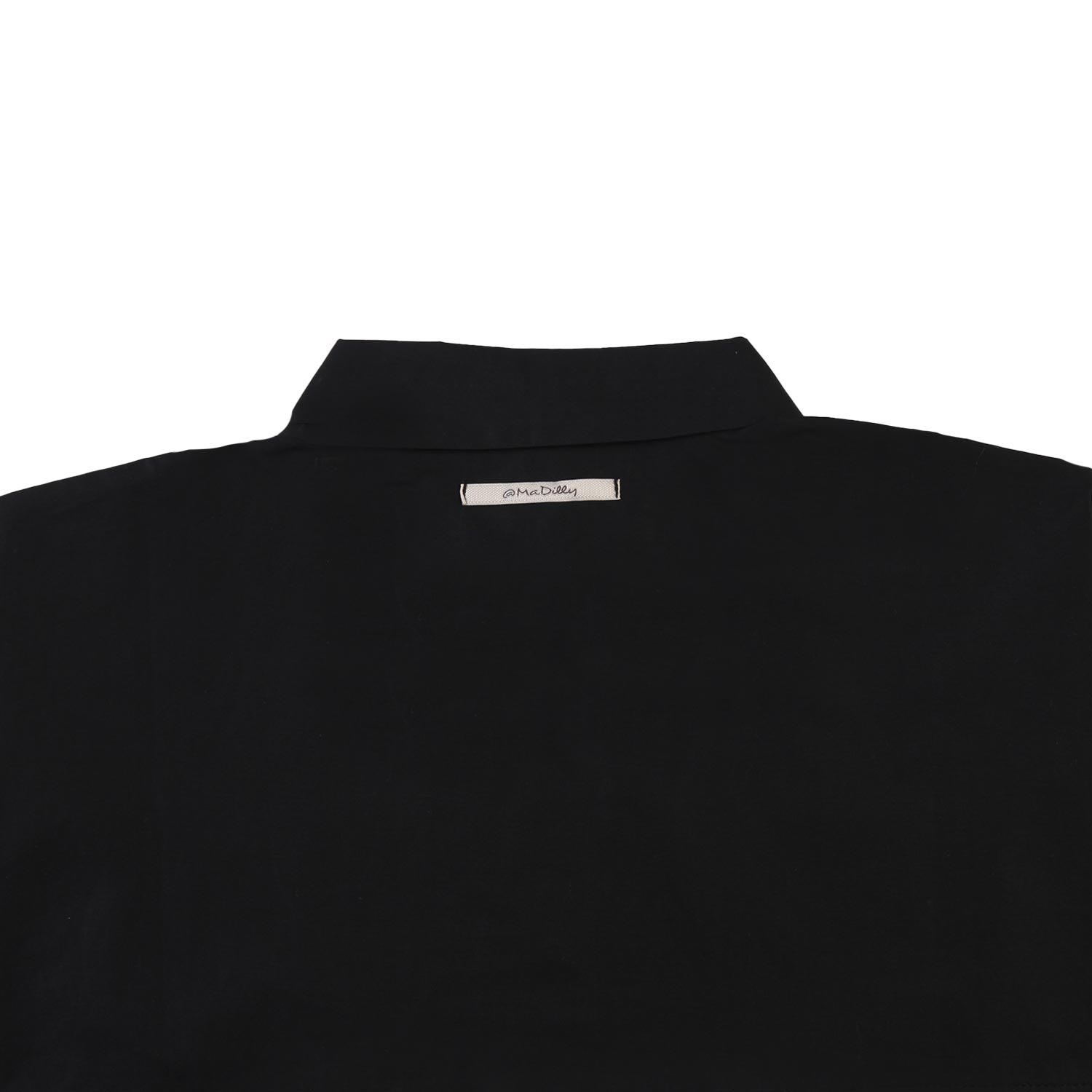 Camicia cropped Matilde nera Bambina e Ragazza - annameglio.com abbigliamento moda