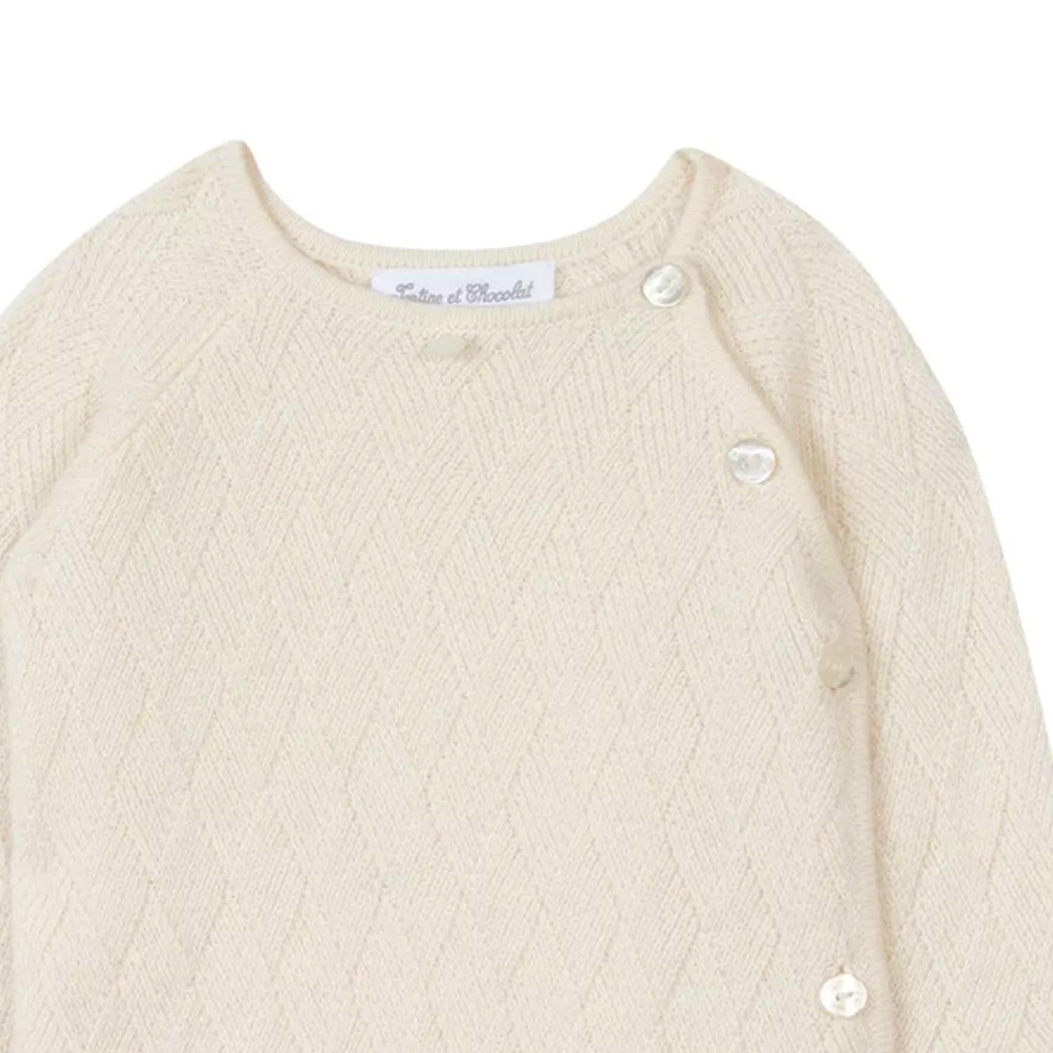 Tutina ecru in cachemire per neonati - annameglio.com abbigliamento moda