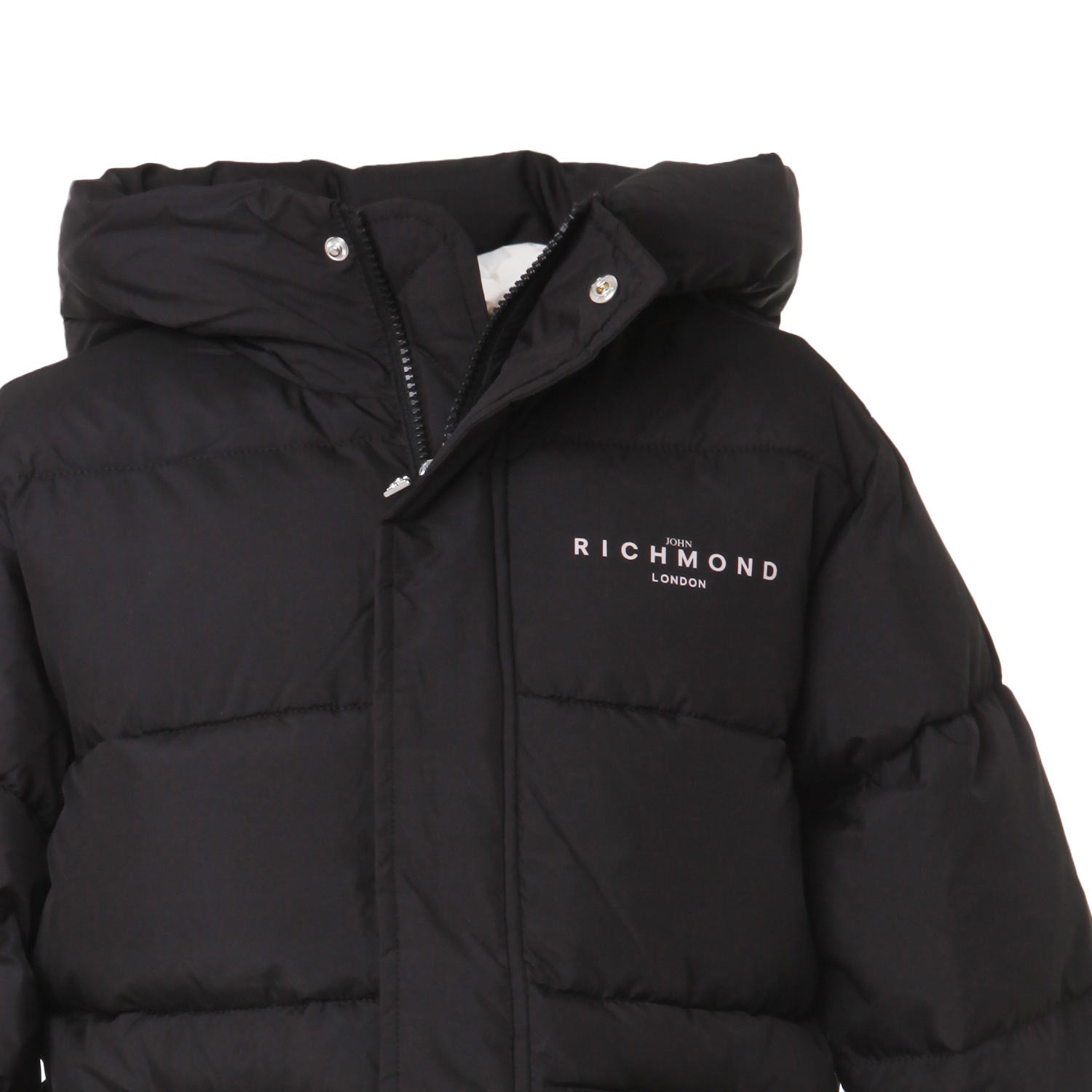 PIUMINO CLACK CON CAPPUCCIO E LOGO - annameglio.com abbigliamento moda