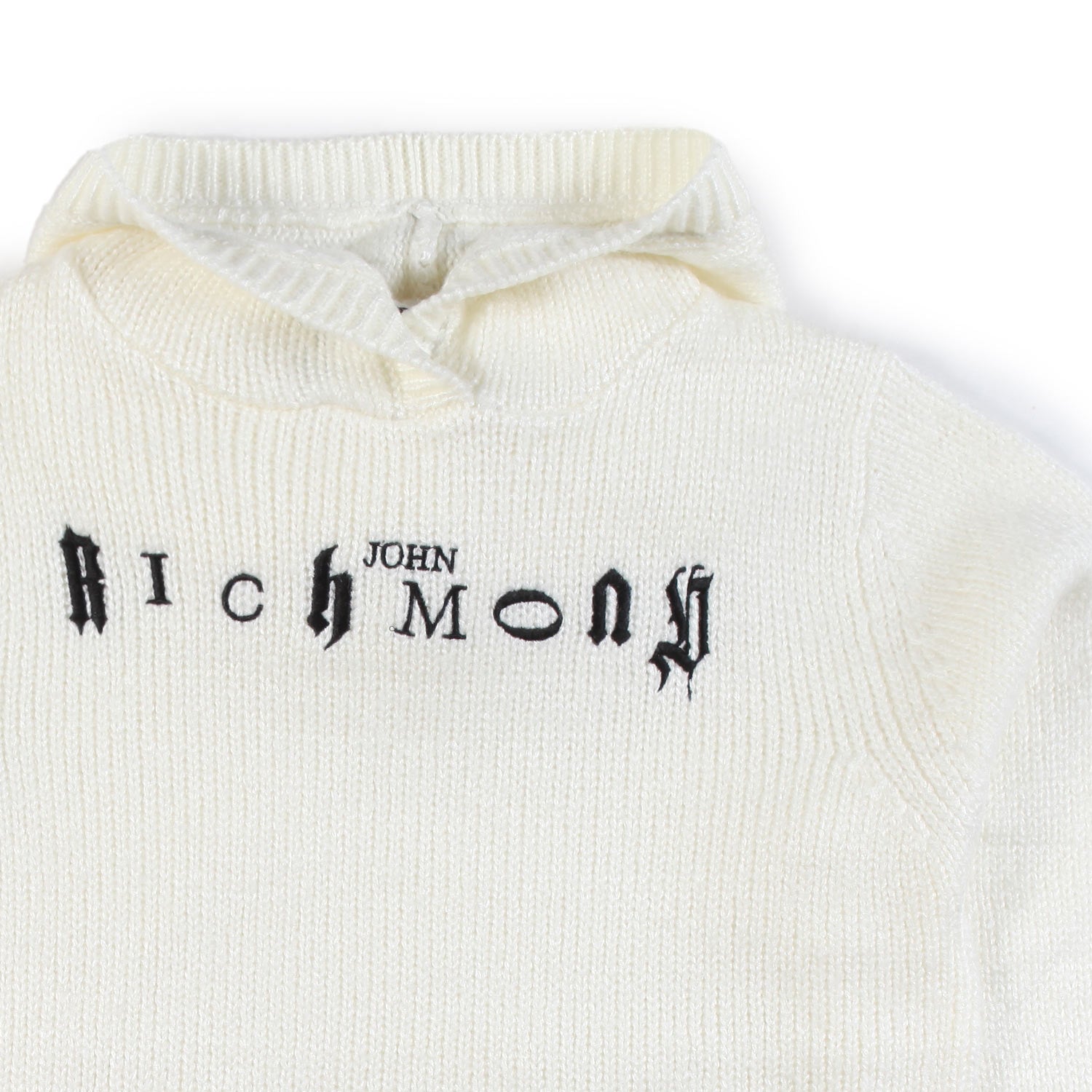 Maglione Avorio con logo JOHN RICHMOND - annameglio.com abbigliamento moda
