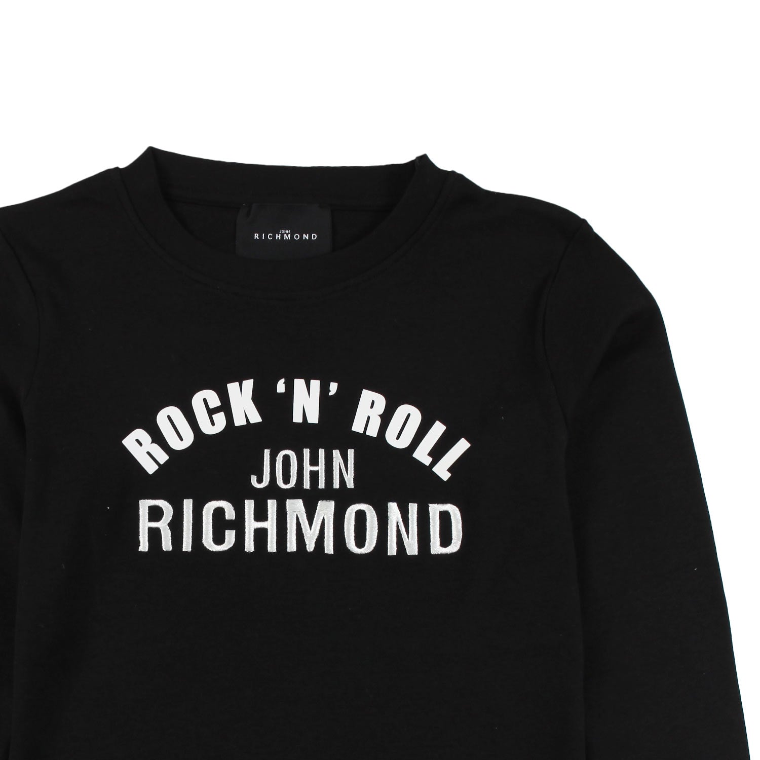 T-SHIRT NERA CON LOGO - annameglio.com abbigliamento moda