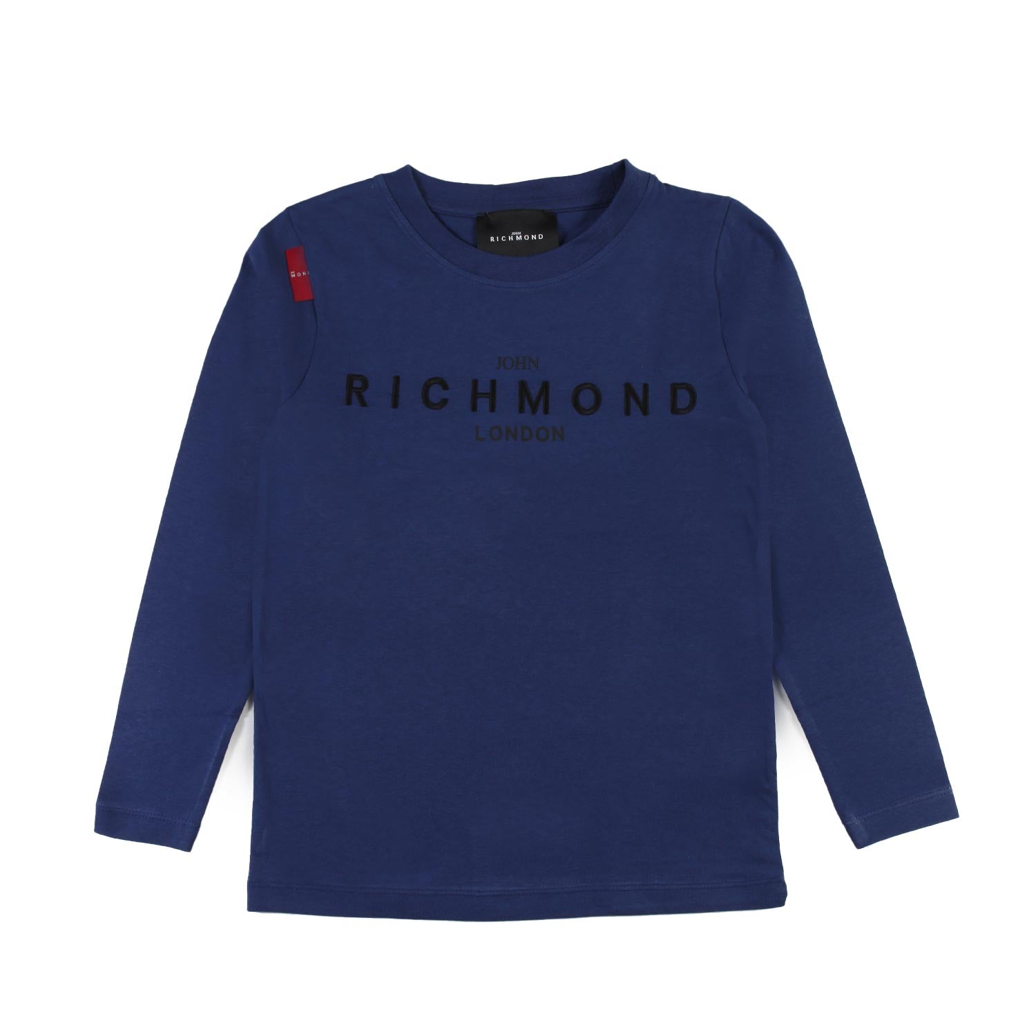 T-shirt lunga JRK blu con logo nero - annameglio.com abbigliamento moda