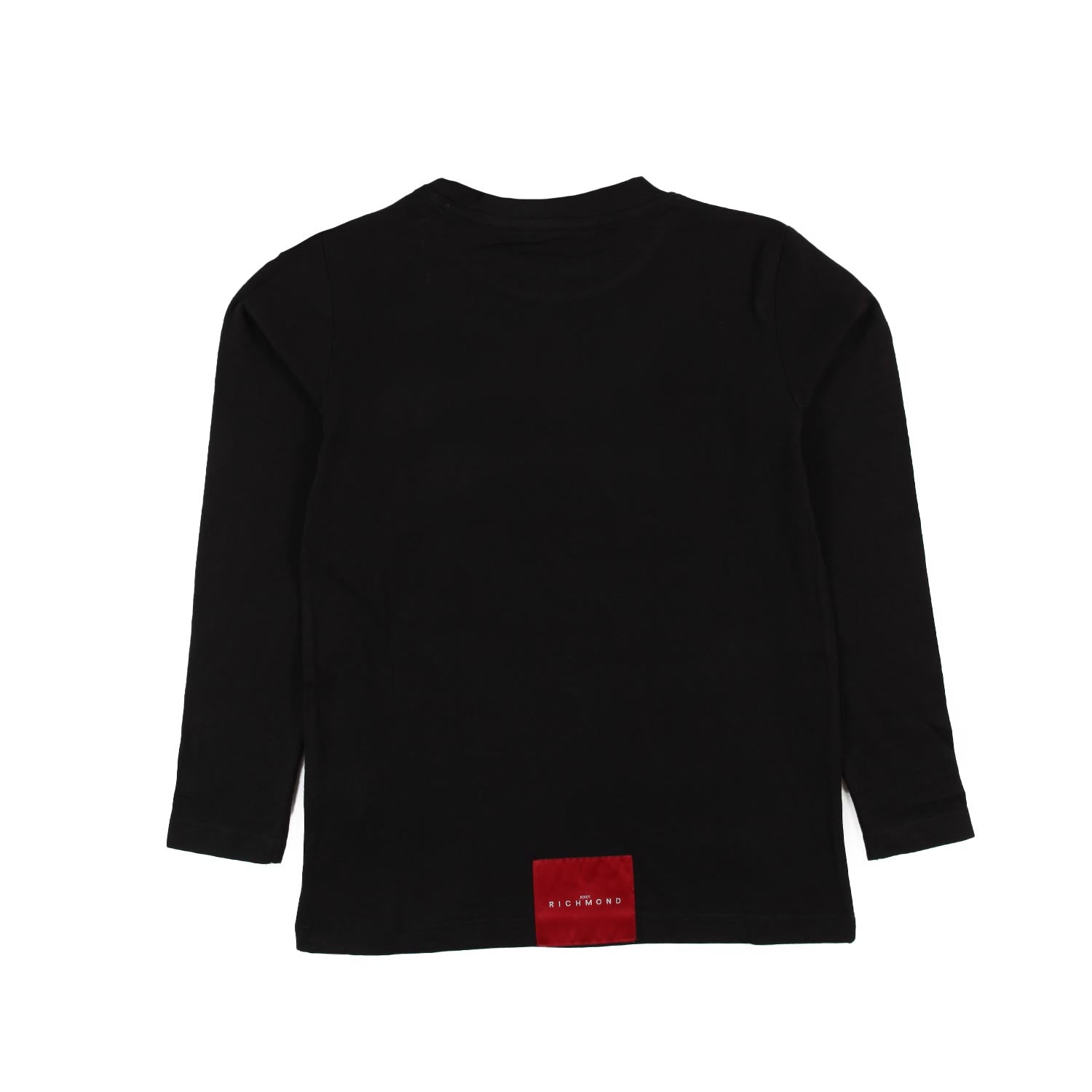 T-shirt lunga JRK nera con logo bianco - annameglio.com abbigliamento moda