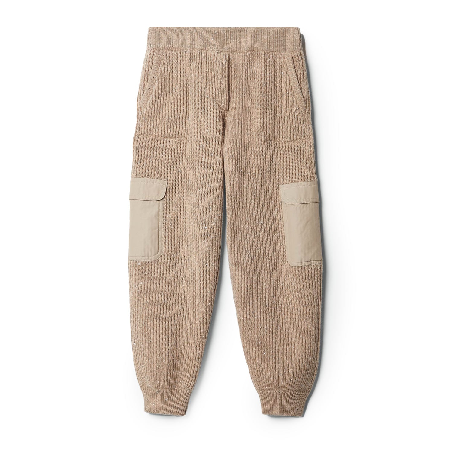 Pantalone Cucinelli in cashmere color noce - annameglio.com abbigliamento moda