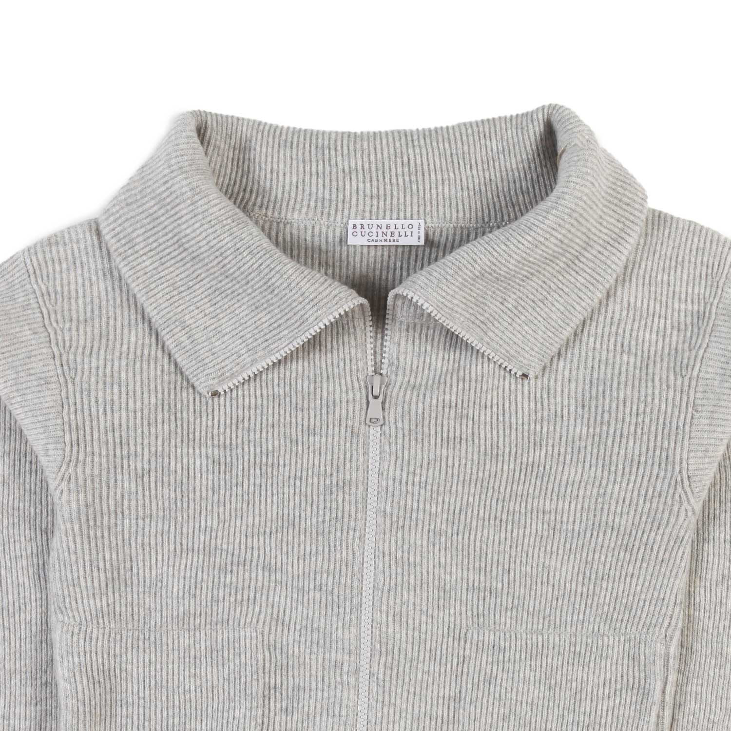 Cardigan cachemire ecru Brunello Cucinelli - annameglio.com abbigliamento moda