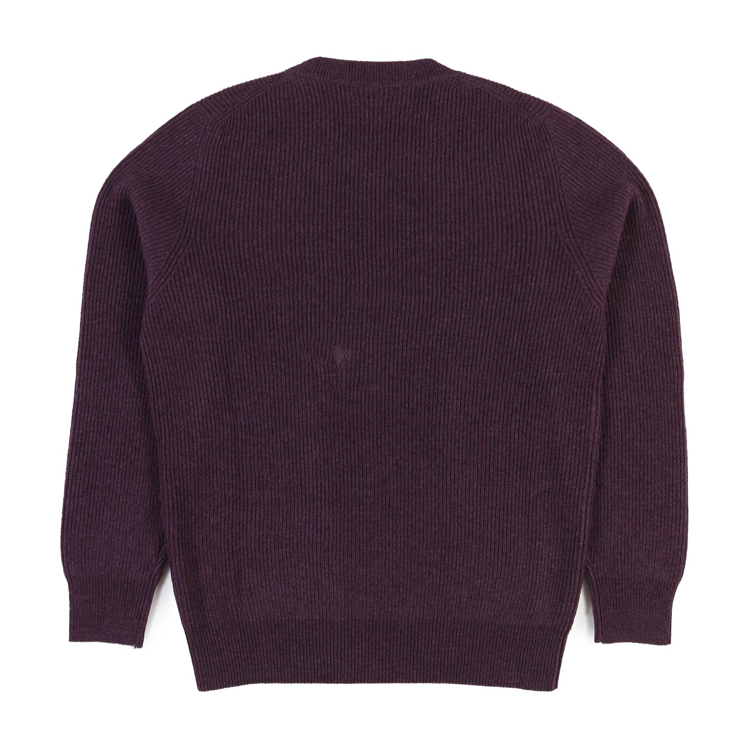 Maglia cachemire a coste Brunello Cucinelli viola - annameglio.com abbigliamento moda