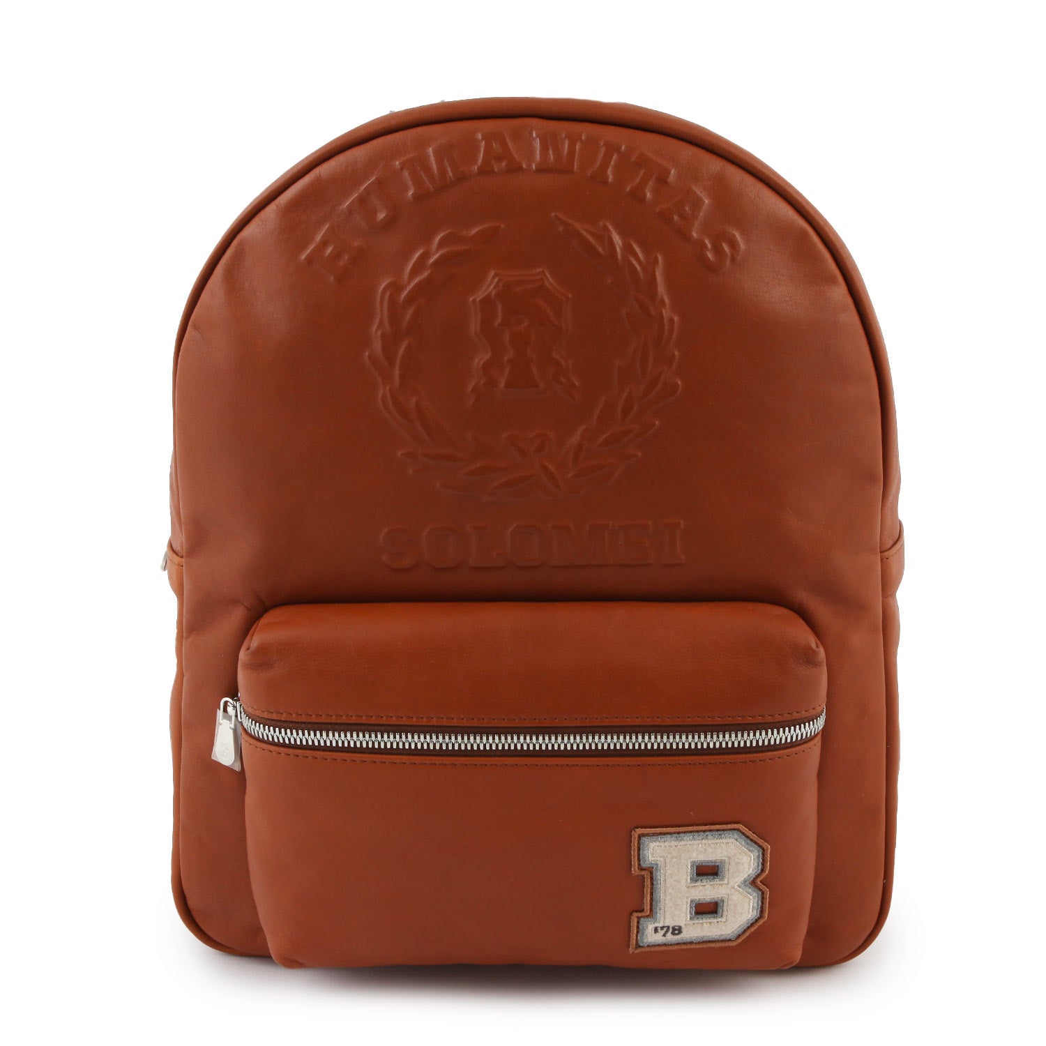 Zaino di pelle marrone tawny Brunello Cucinelli - annameglio.com abbigliamento moda