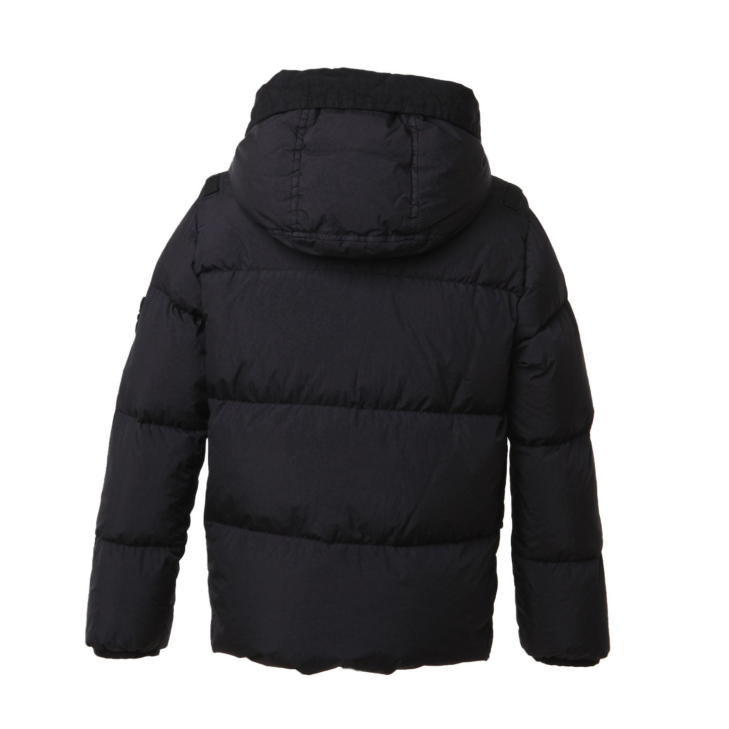 Piumino crinckle trapuntato Stone Island nero - annameglio.com abbigliamento moda
