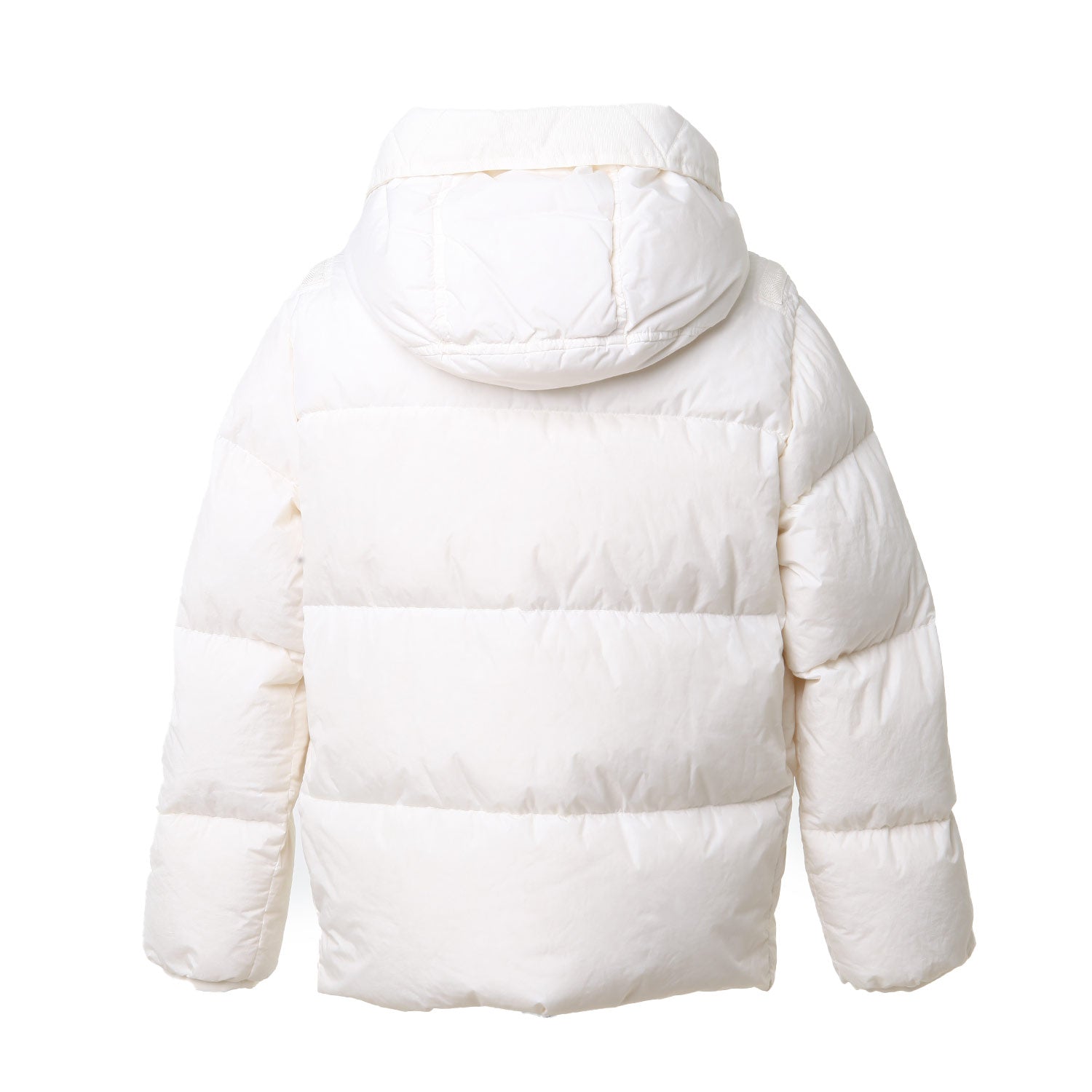 Piumino crinckle trapuntato Stone Island bianco - annameglio.com abbigliamento moda