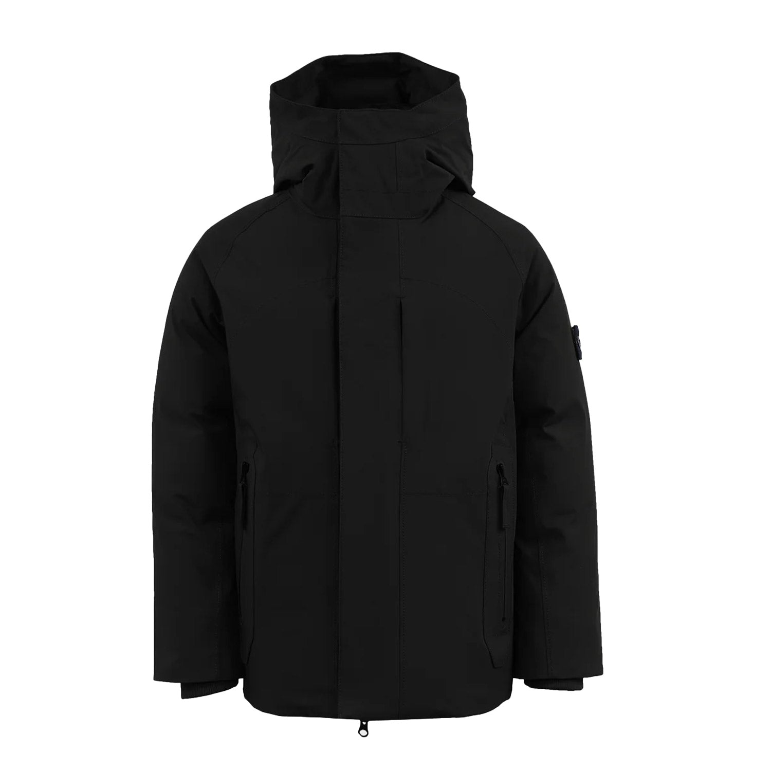 Giaccone piumino soft shell Stone Island nero - annameglio.com abbigliamento moda