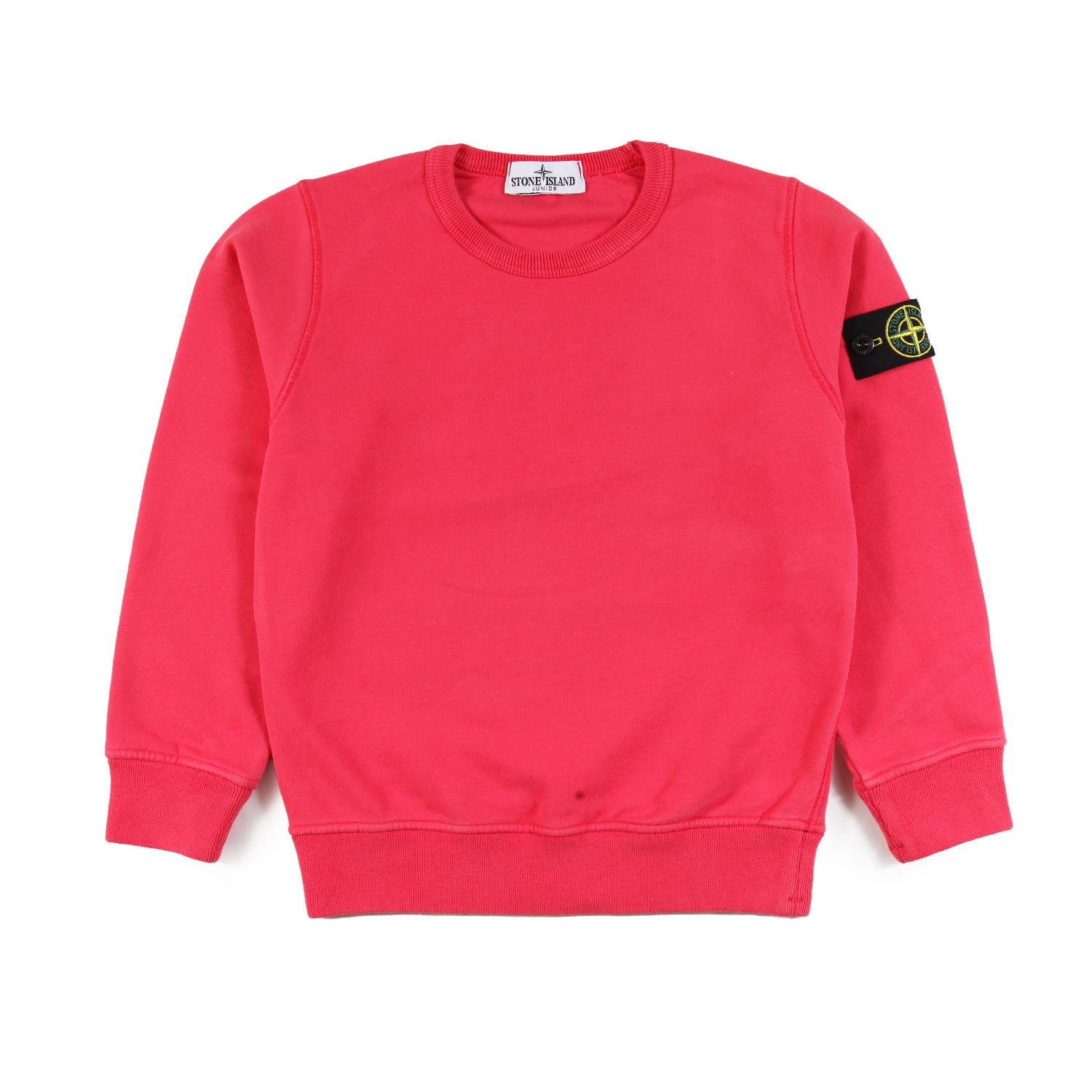 Felpa fucsia con patch Stone Island Compass - annameglio.com abbigliamento moda