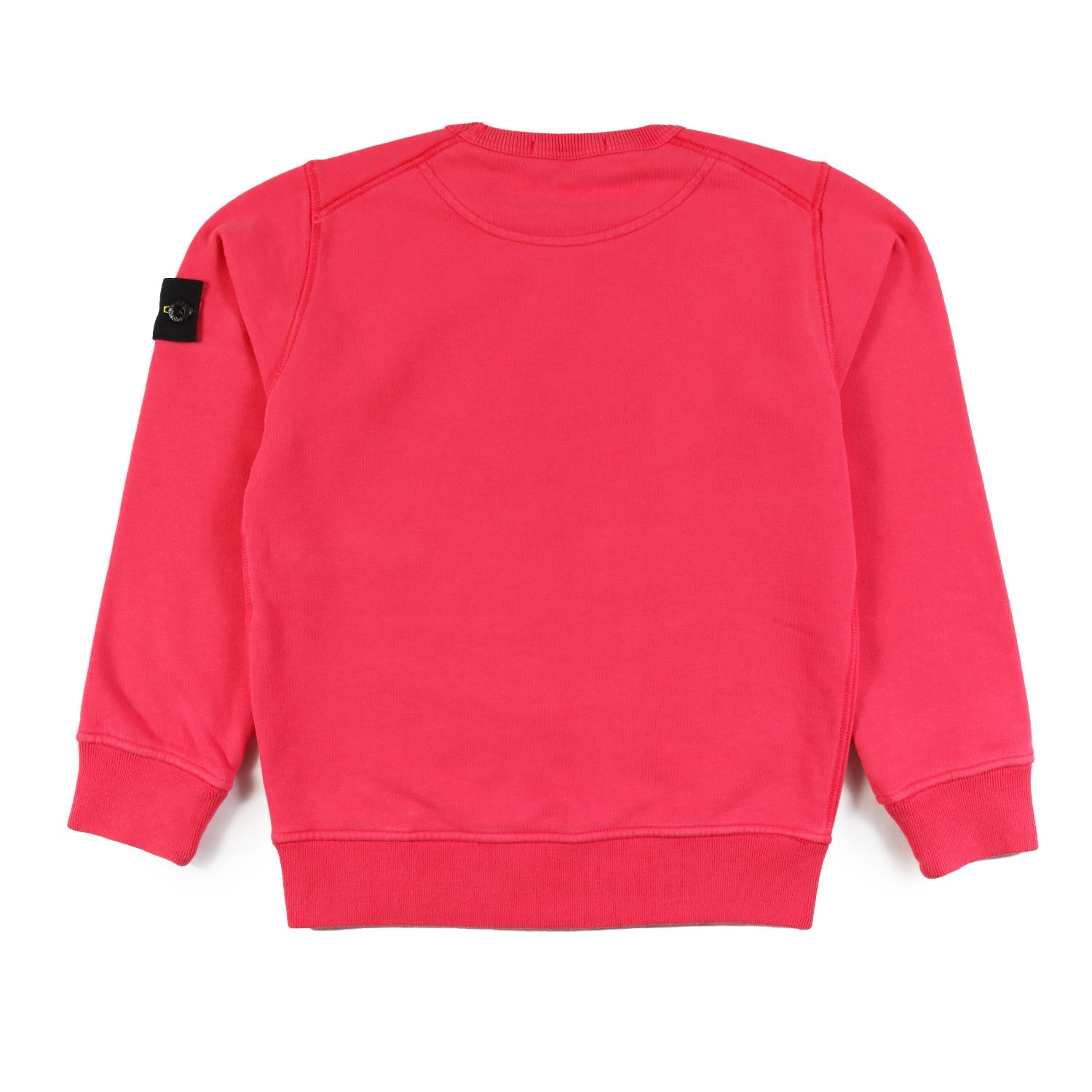 Felpa fucsia con patch Stone Island Compass - annameglio.com abbigliamento moda