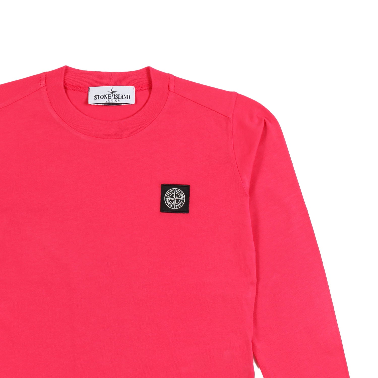 T-shirt lunga fucsia con patch Compass - annameglio.com abbigliamento moda