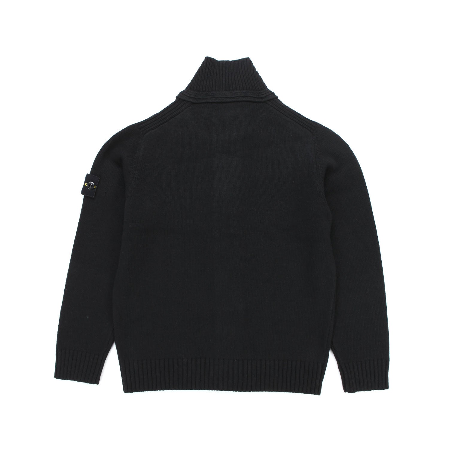 Cardigan Stone Island nero con zip e bottoni - annameglio.com abbigliamento moda