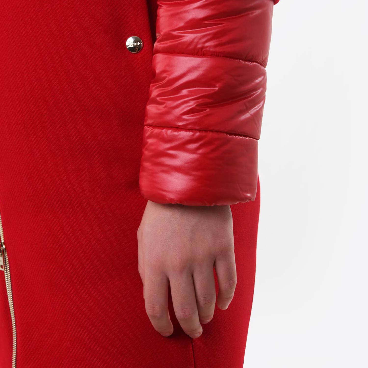 Cappotto ecowool-nylon Herno rosso Ragazza - annameglio.com abbigliamento moda