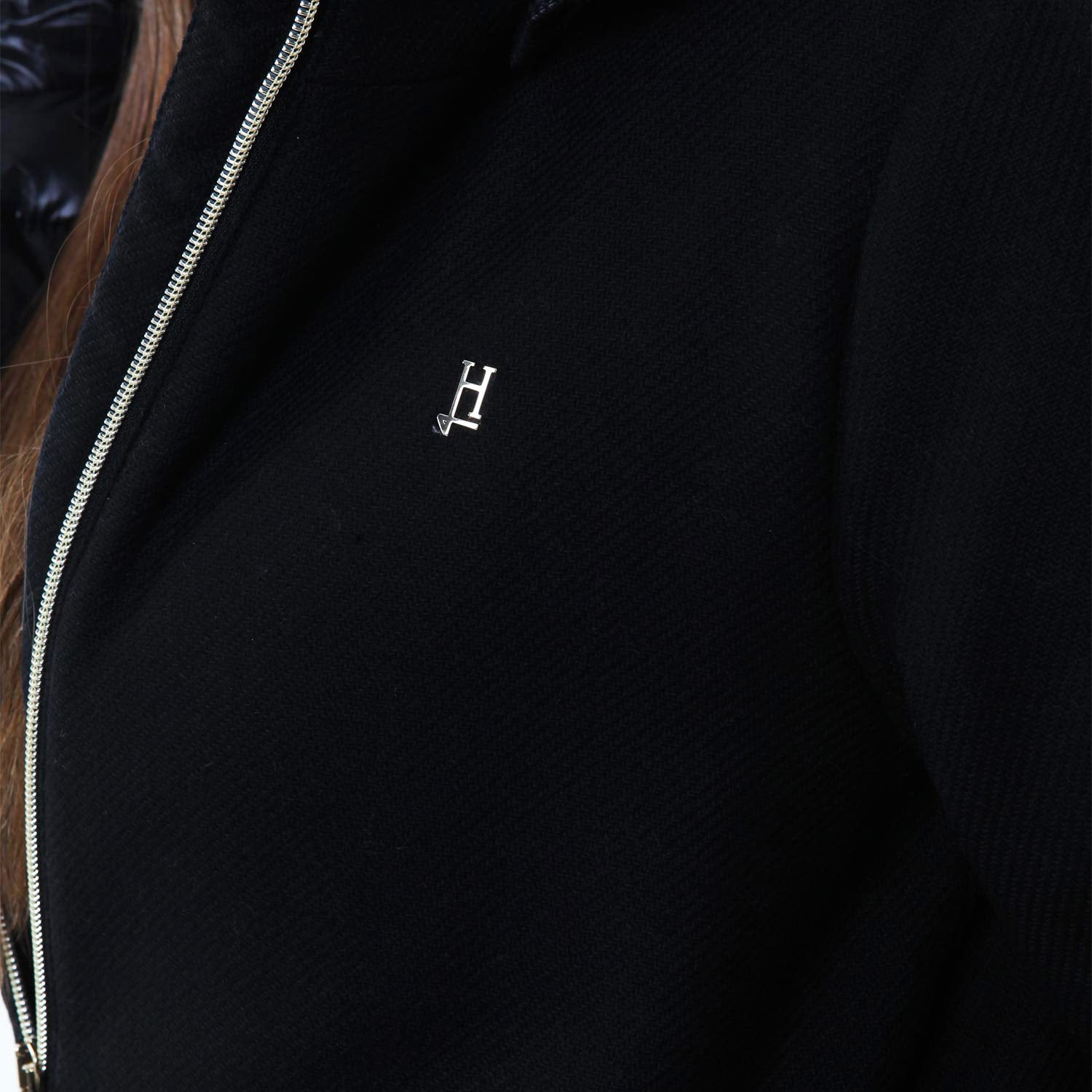 Cappotto ecowool Herno nero Ragazza - annameglio.com abbigliamento moda