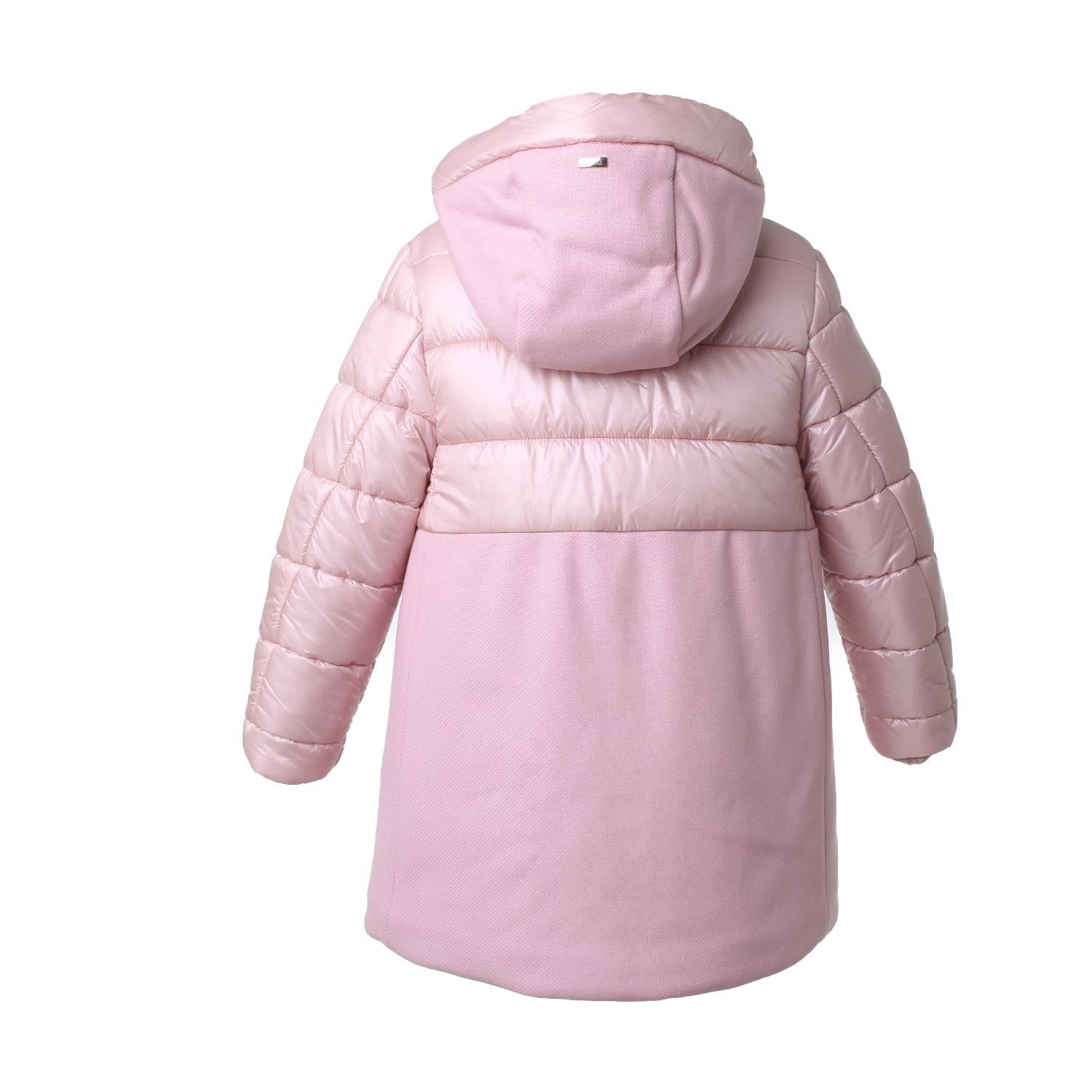 PARKA HERO ROSA IN ECOWOOL E NYLON - annameglio.com abbigliamento moda
