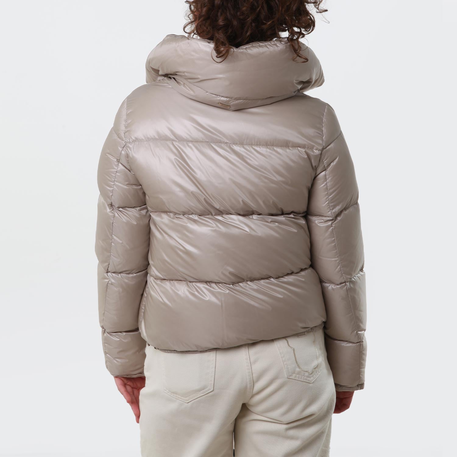 Piumino bomber Herno beige chantilly Ragazza - annameglio.com abbigliamento moda