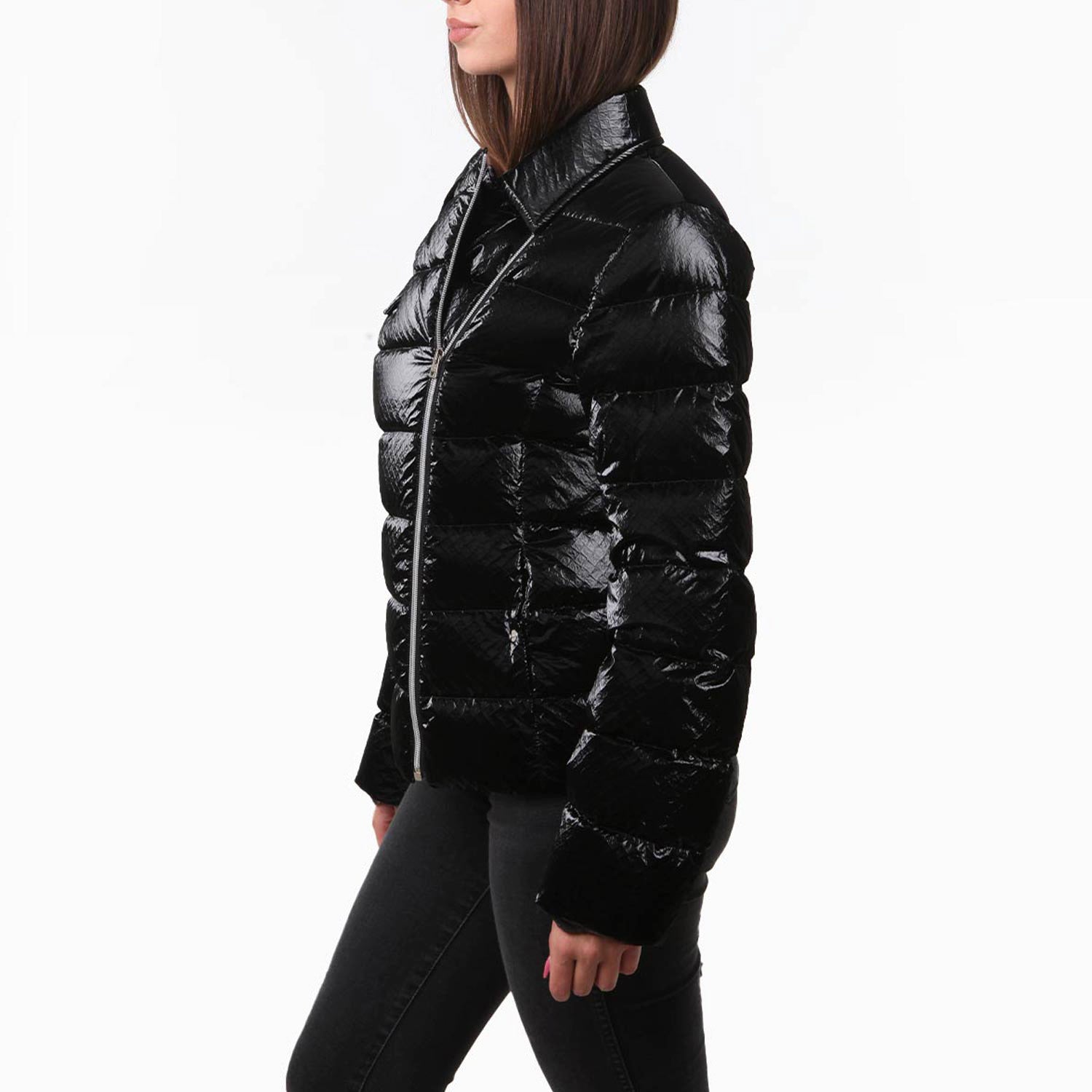 Piumino Herno nero lucido Bambina e Ragazza - annameglio.com abbigliamento moda