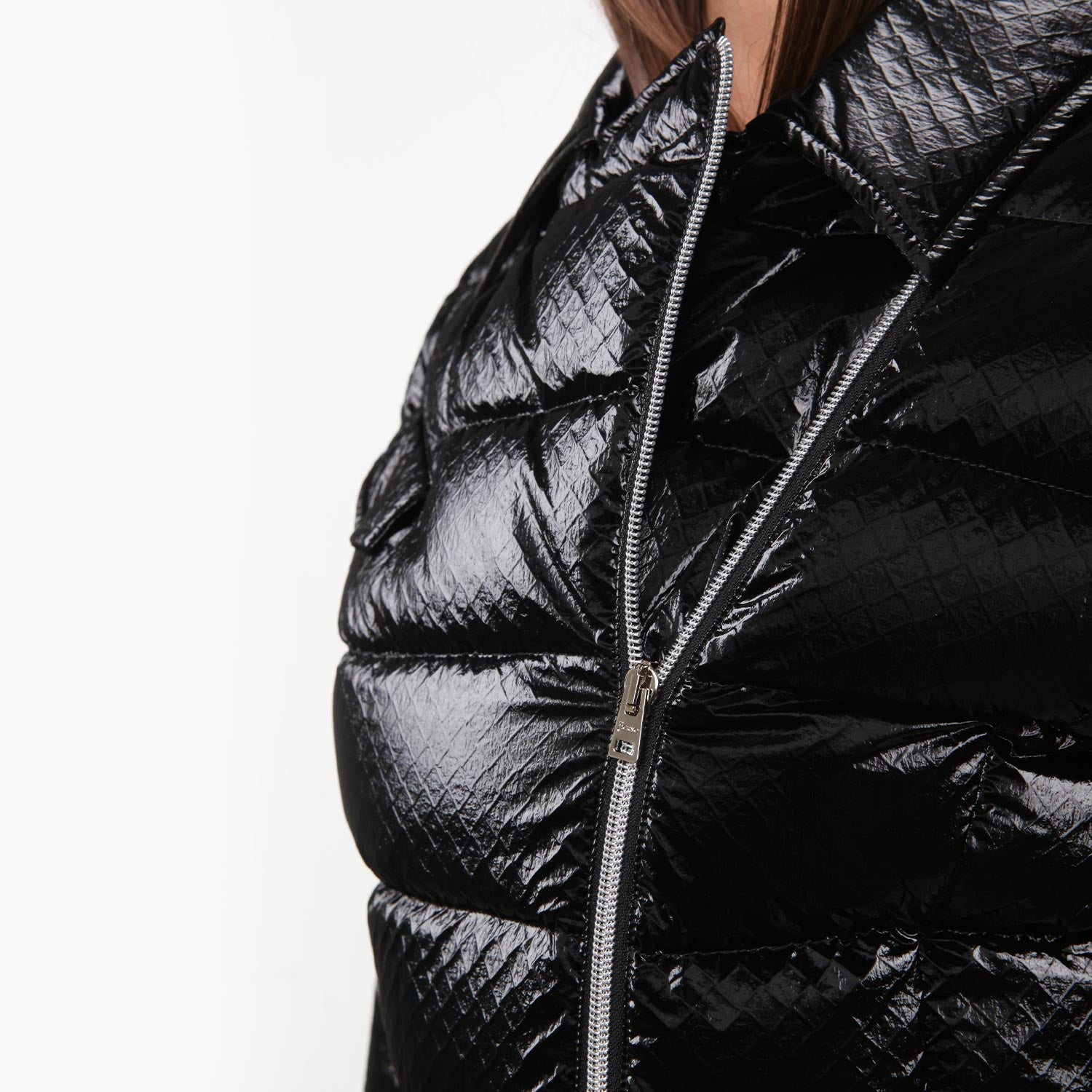 Piumino Herno nero lucido Bambina e Ragazza - annameglio.com abbigliamento moda