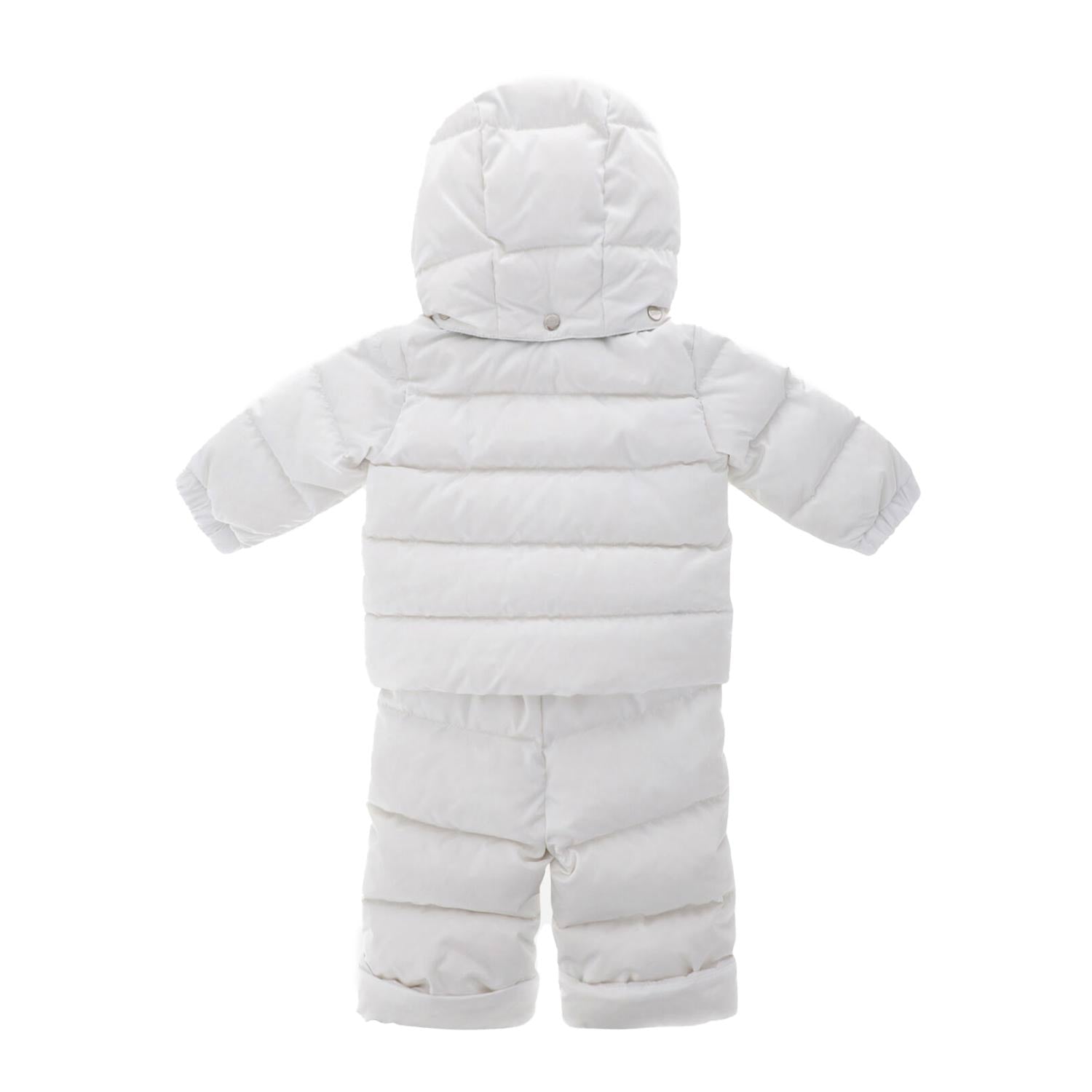 BOMBER E SALOPETTE IN TAFFETA’ BIANCO - annameglio.com abbigliamento moda