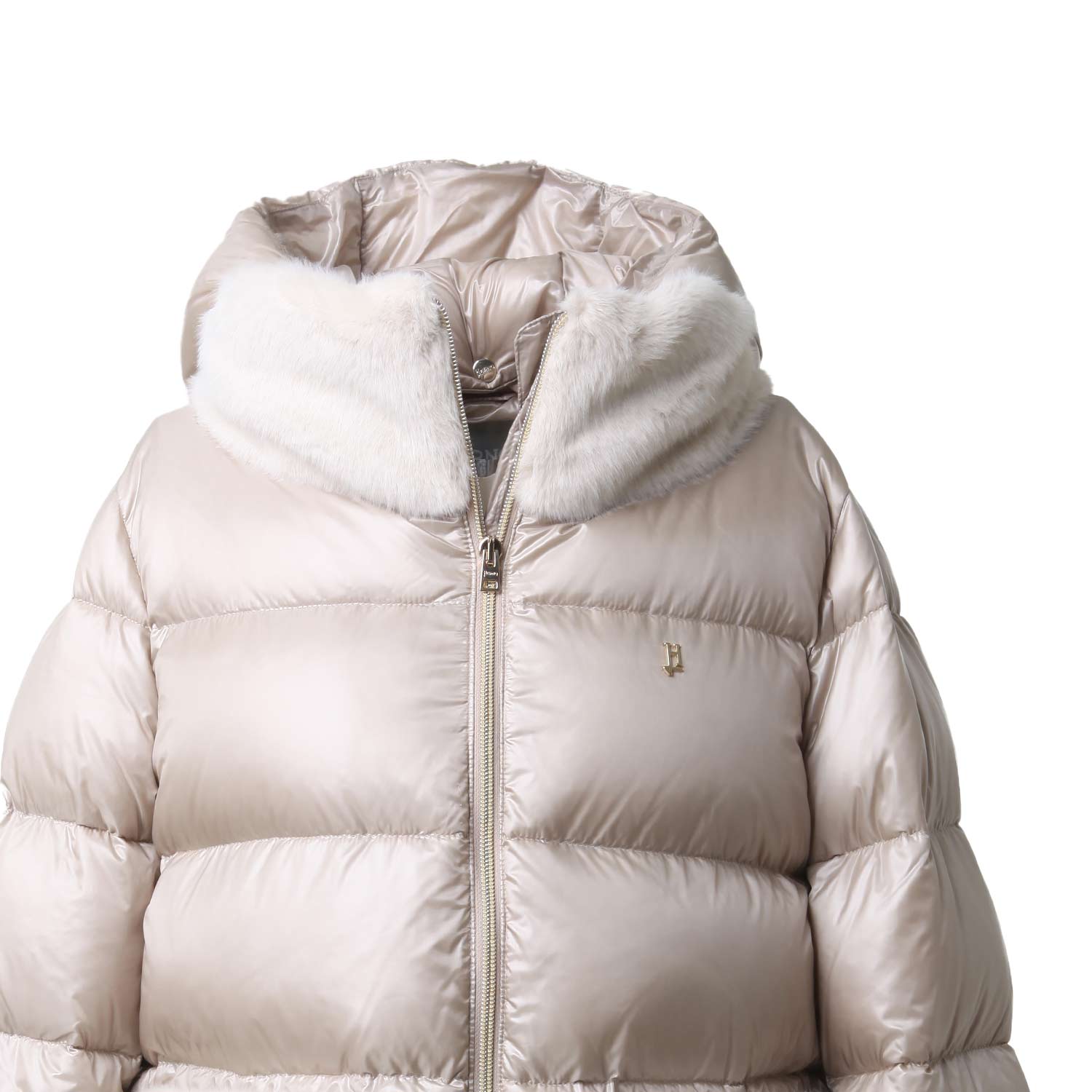 Piumino corto Herno Lady beige chantilly Ragazza - annameglio.com abbigliamento moda