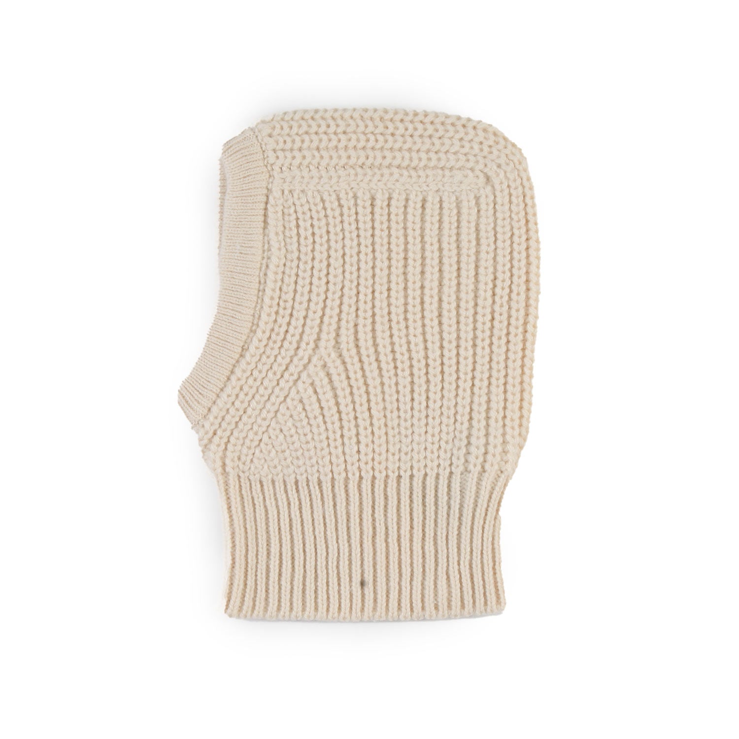 Balaclava tricot Milou panna ecru Bimbo e Bimba - annameglio.com abbigliamento moda