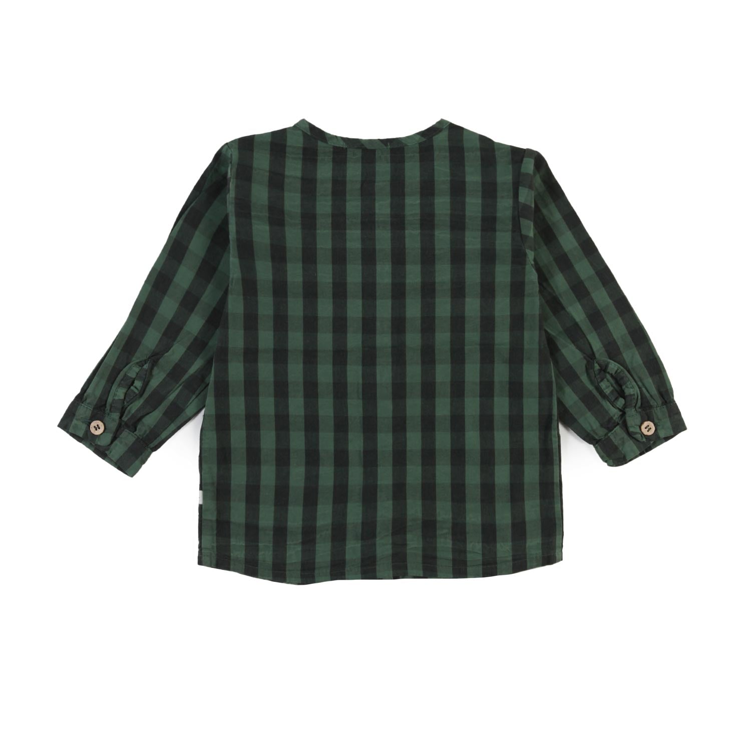 Camicia Henry verde a quadri Bimbo - annameglio.com abbigliamento moda