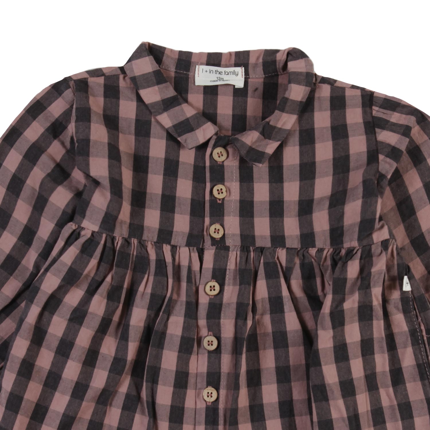 Abito Wendy rosa malva a quadri Bimba - annameglio.com abbigliamento moda