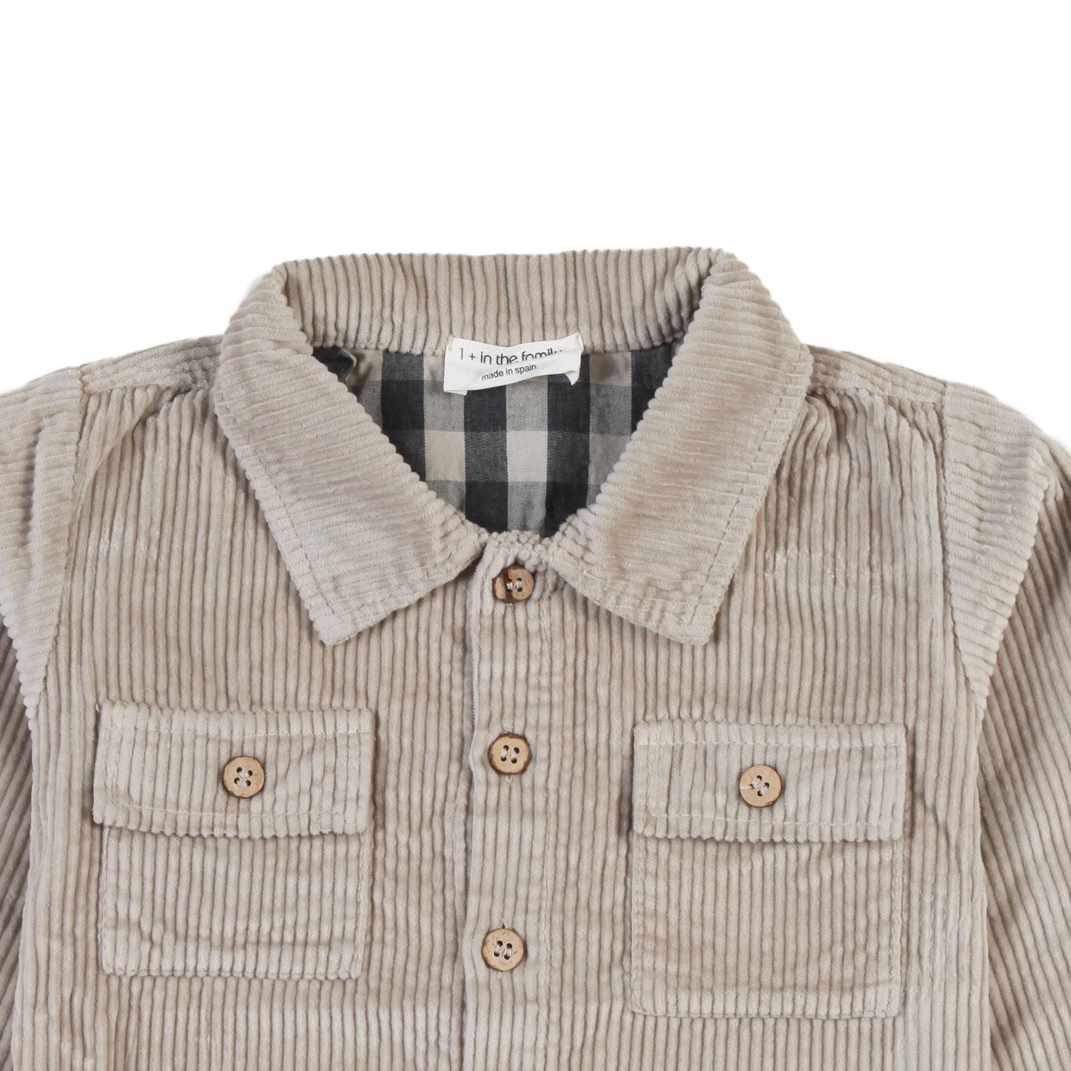 Camicia corduroy Dries tortora Bimbo e Bimba - annameglio.com abbigliamento moda