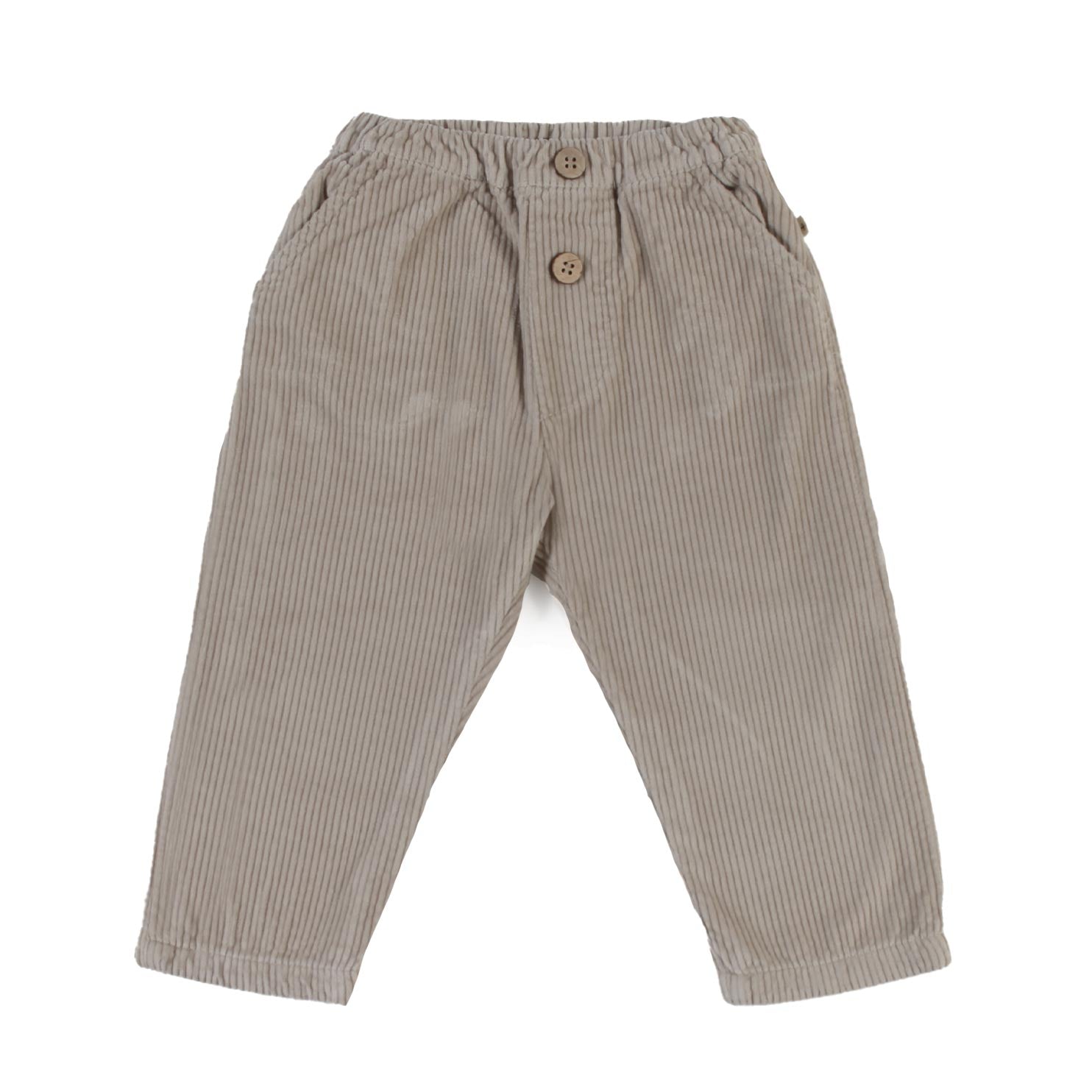 Pantalone corduroy Bart tortora Bimbo e Bimba - annameglio.com abbigliamento moda