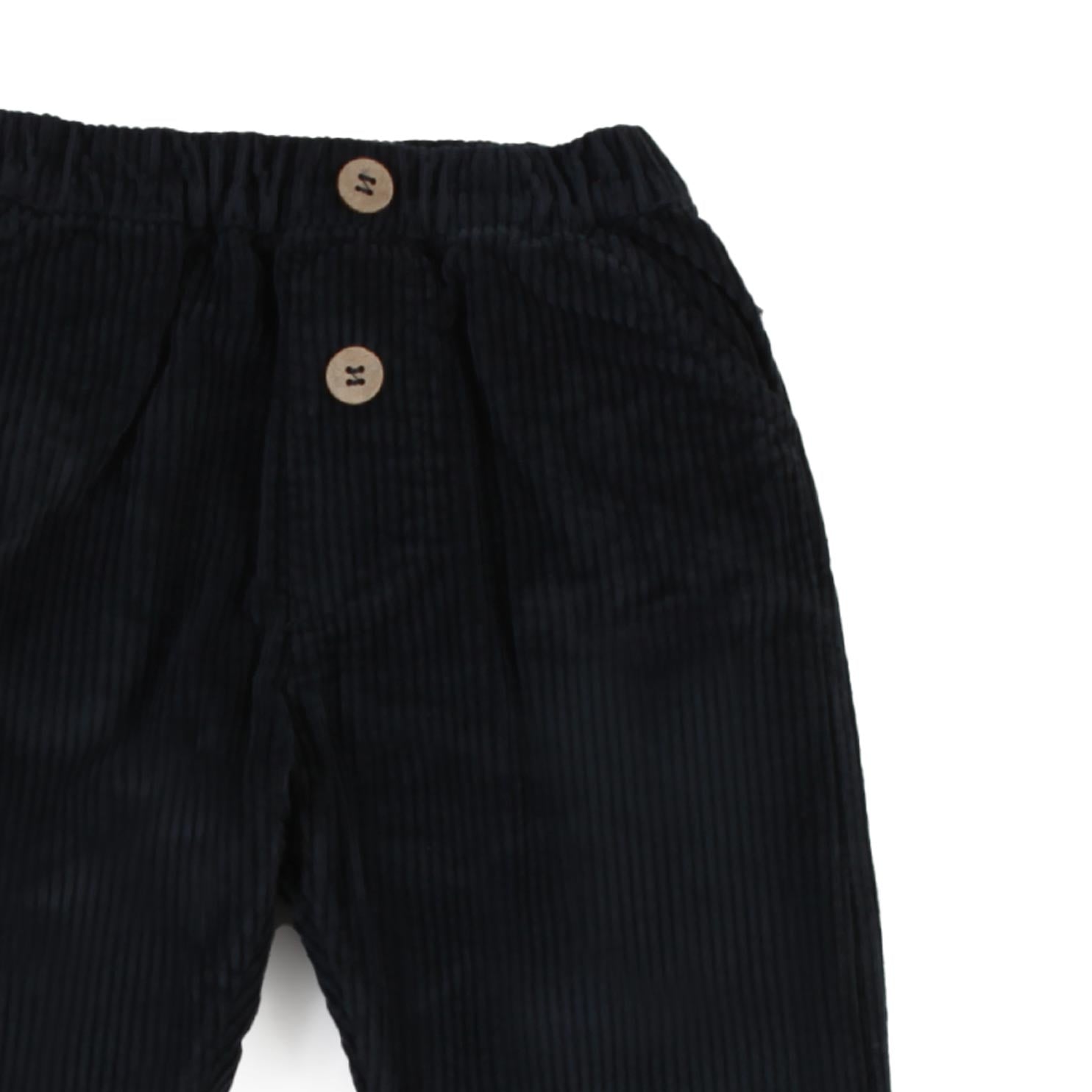 Pantalone corduroy Bart blu navy Bimbo e Bimba - annameglio.com abbigliamento moda