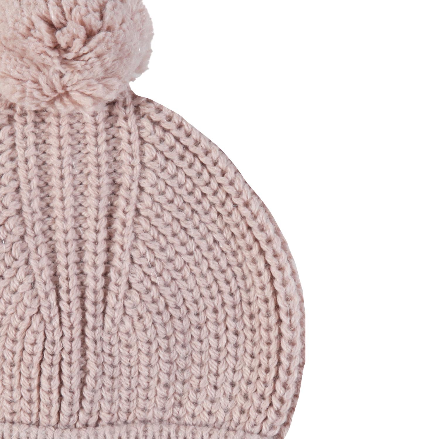 Berretto tricot Erna rosa chiaro Bimba - annameglio.com abbigliamento moda