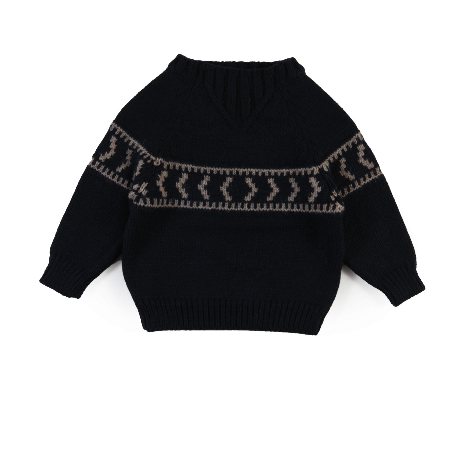 Maglioncino Mieke blu navy Bimbo e Bimba - annameglio.com abbigliamento moda