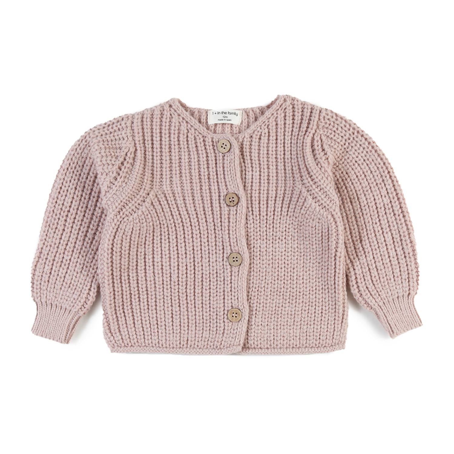 Cardigan Delphine rosa chiaro Bimba e Neonata - annameglio.com abbigliamento moda