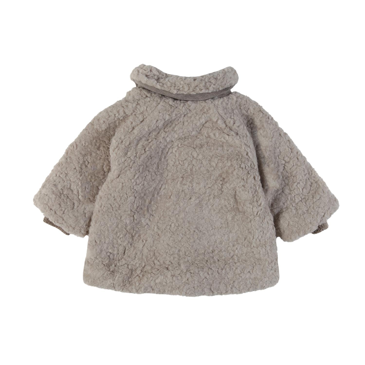 Cappotto teddy Nuna tortora Bimbo e Bimba - annameglio.com abbigliamento moda