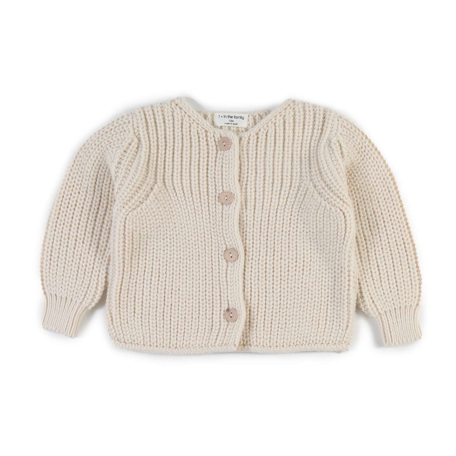 Cardigan Delphine panna ecru Bimba e Neonata - annameglio.com abbigliamento moda