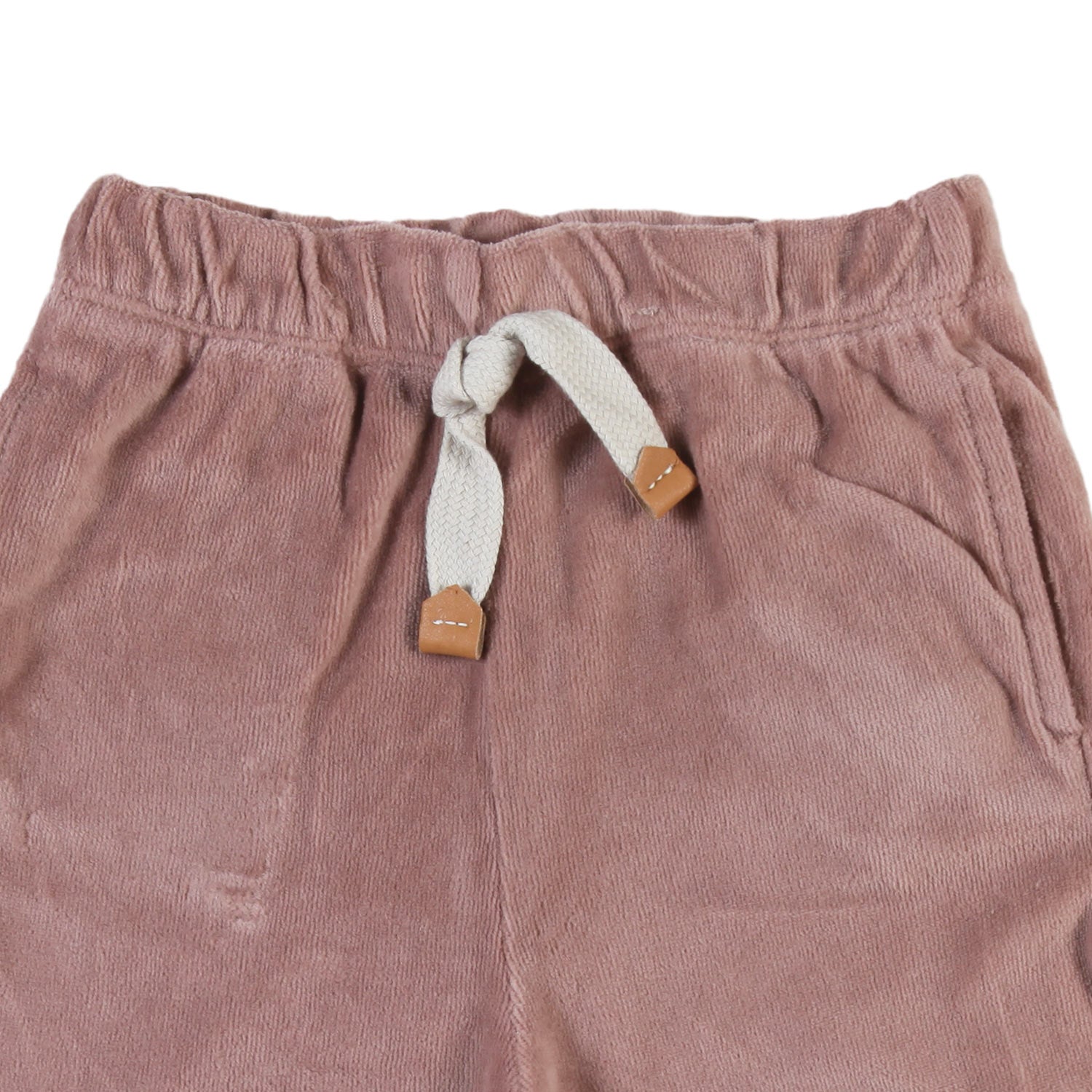 Pantalone Oriana rosa malva in ciniglia Bimba - annameglio.com abbigliamento moda