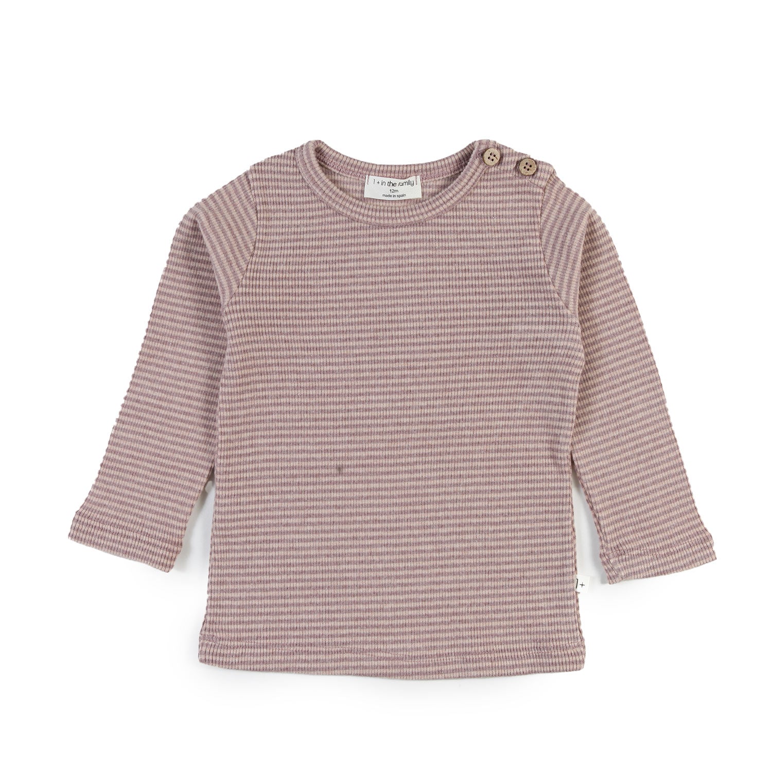 T-shirt lunga Kerem rosa chiaro e malva Bimba - annameglio.com abbigliamento moda