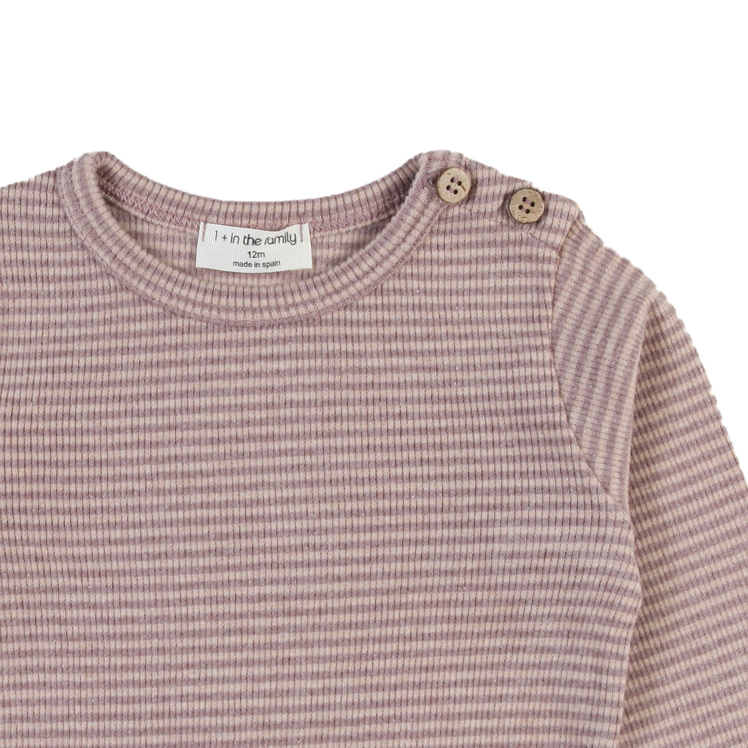 T-shirt lunga Kerem rosa chiaro e malva Bimba - annameglio.com abbigliamento moda