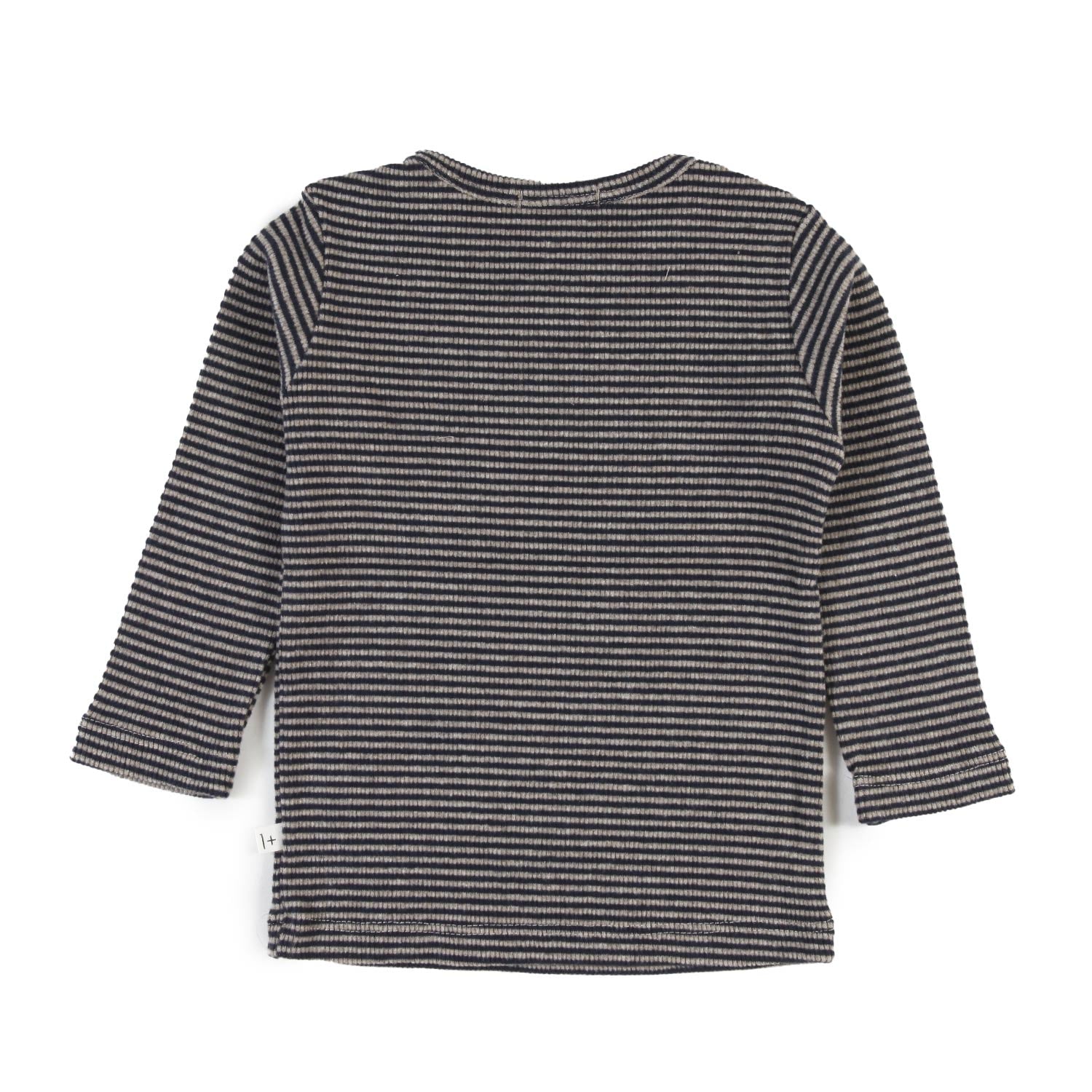 T-shirt lunga Kerem blu navy e tortora unisex - annameglio.com abbigliamento moda