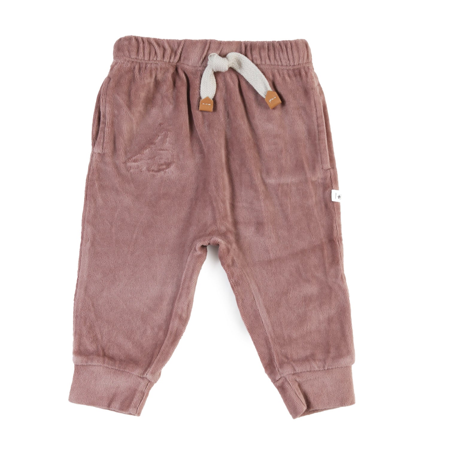 Pantalone Jon rosa malva in ciniglia Bimba - annameglio.com abbigliamento moda