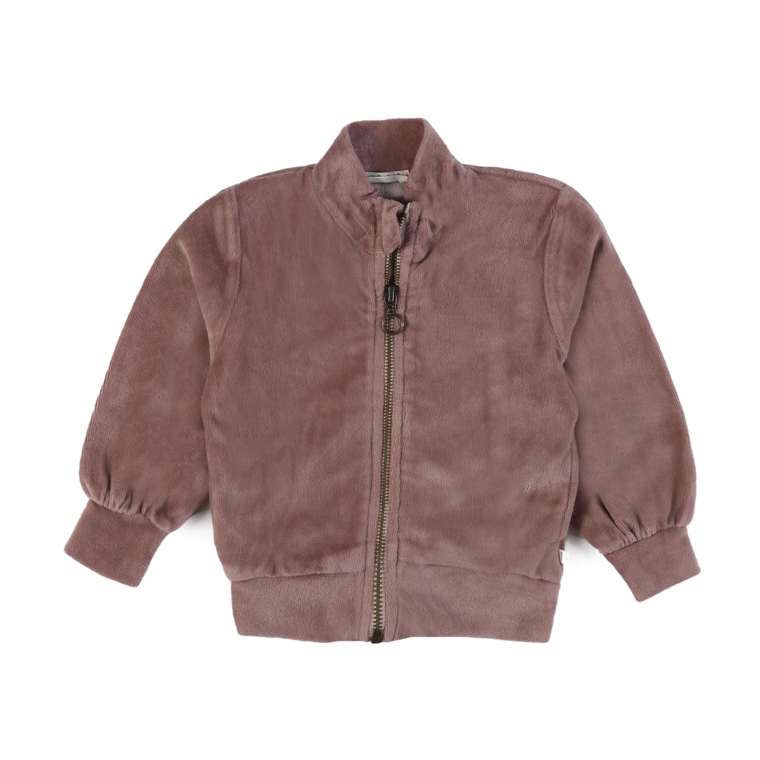 Felpa Ganna rosa malva in ciniglia Bimba - annameglio.com abbigliamento moda