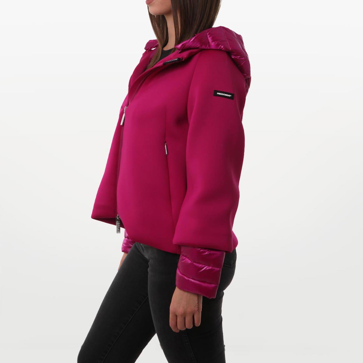 Giubbotto Niki rosa ciclamino Bambina e Ragazza - annameglio.com abbigliamento moda