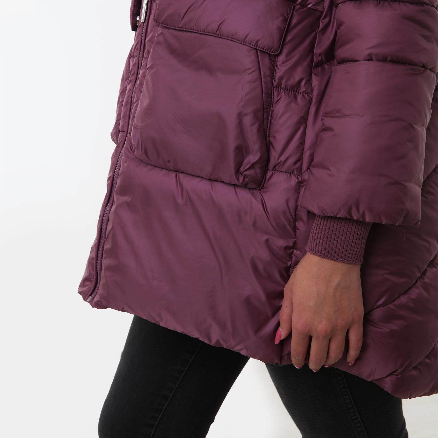 Giubbotto lungo Judith magenta Bambina e Ragazza - annameglio.com abbigliamento moda